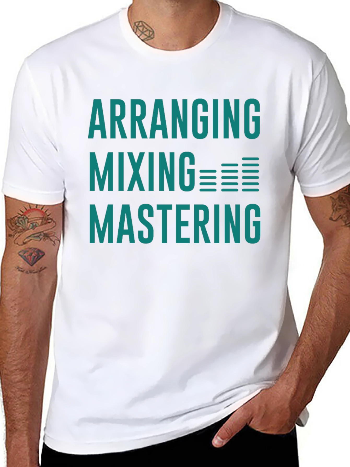 Arranging Mixing Mastering Music Producer T-Shirt