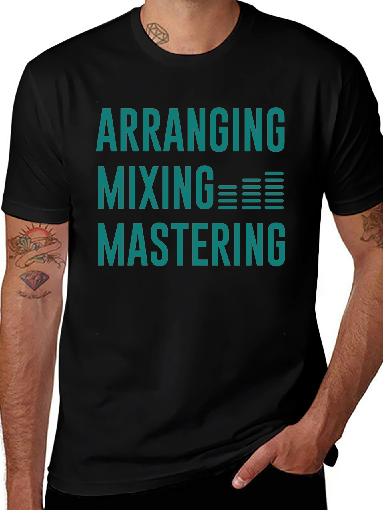 Arranging Mixing Mastering Music Producer T-Shirt