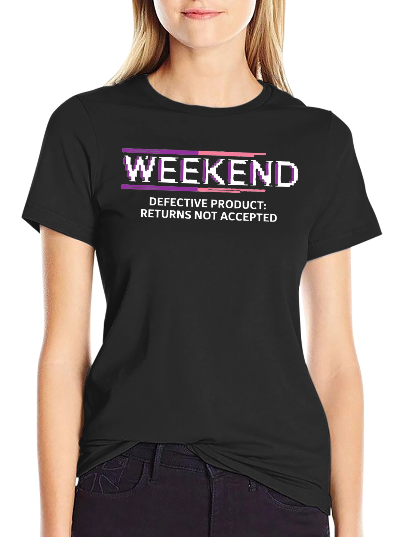 Weekend Defective Product Graphic Tee