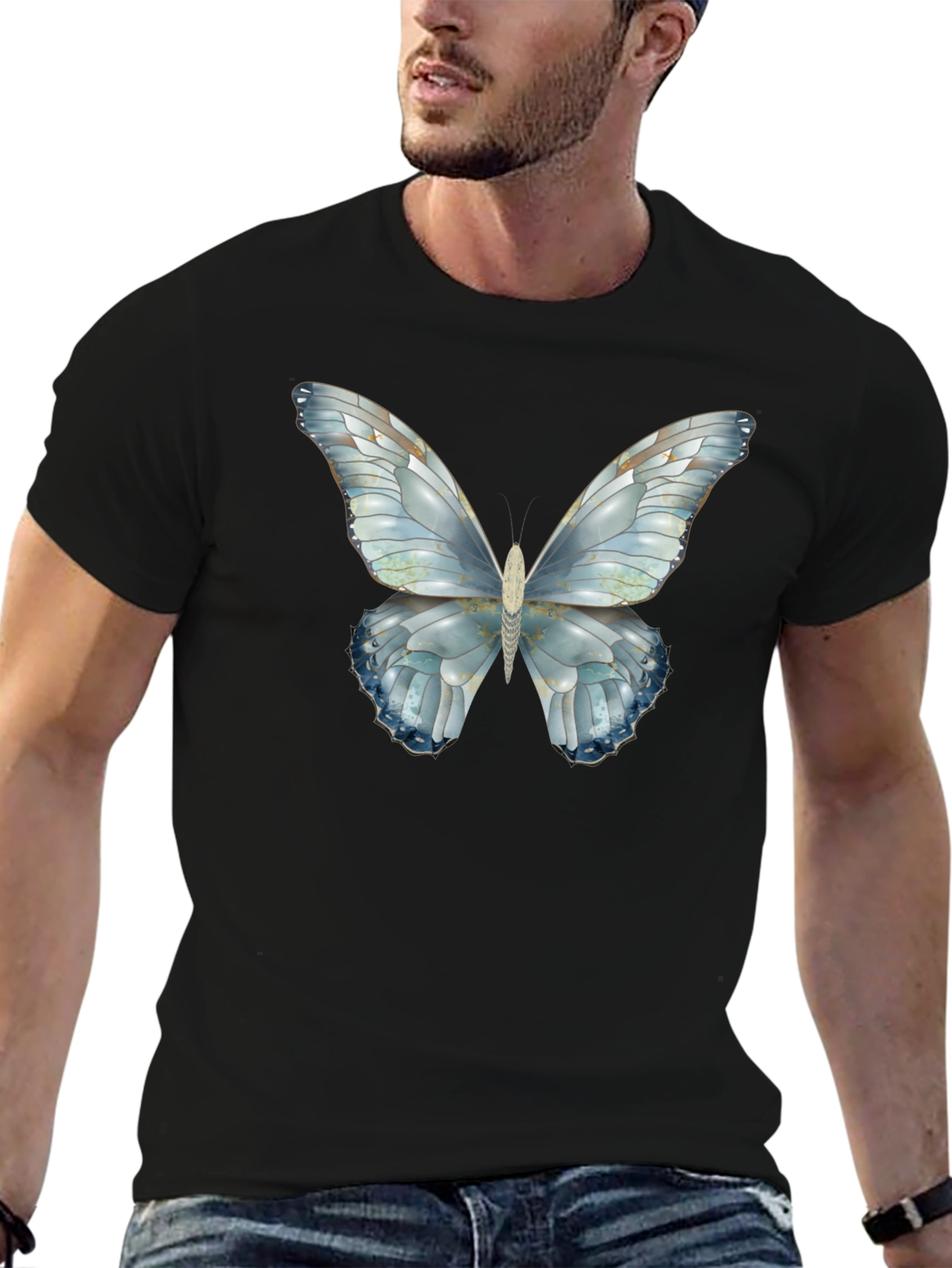 Butterfly Graphic Tee - Cool Casual Style