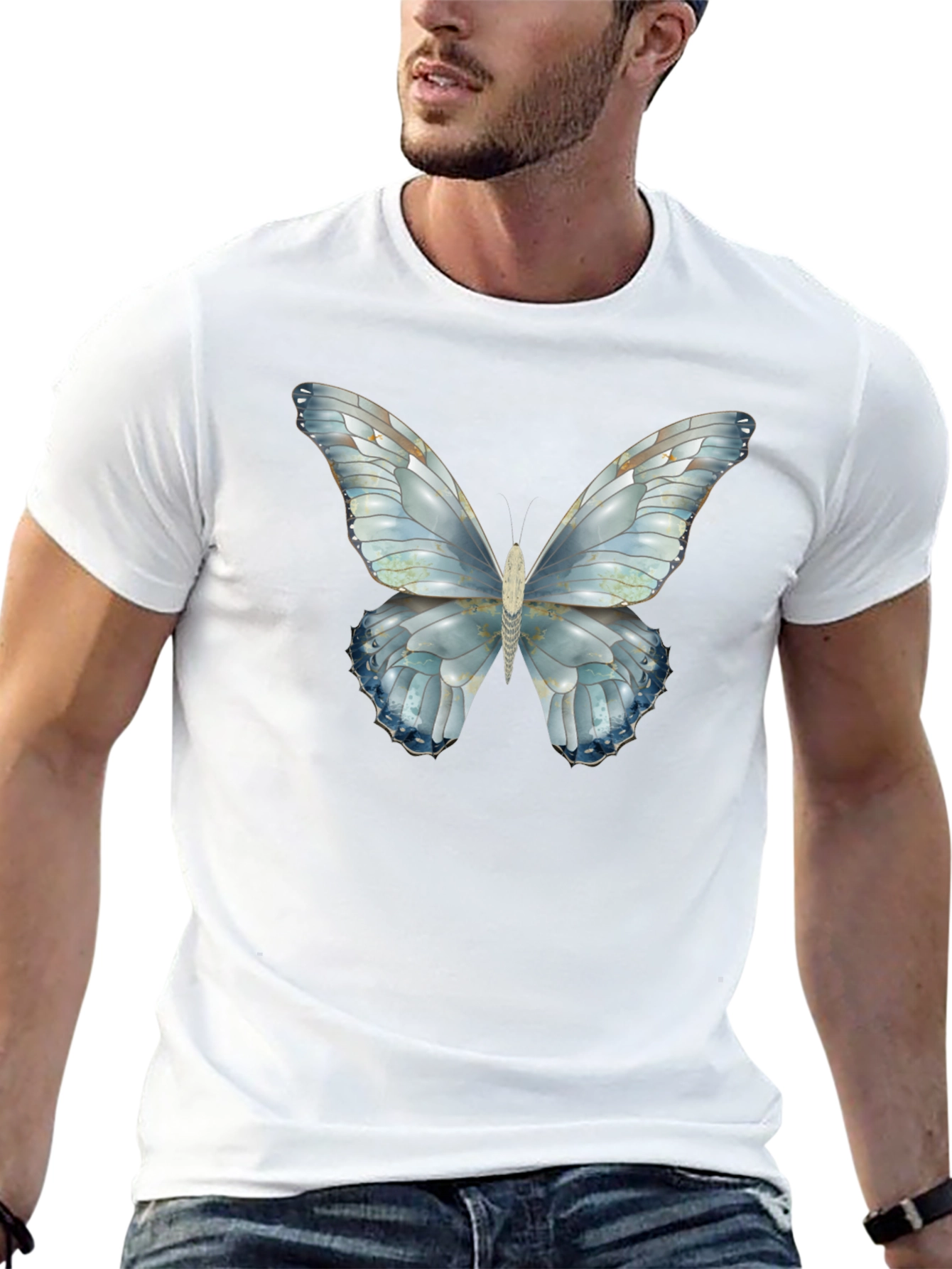 Butterfly Graphic Tee - Cool Casual Style