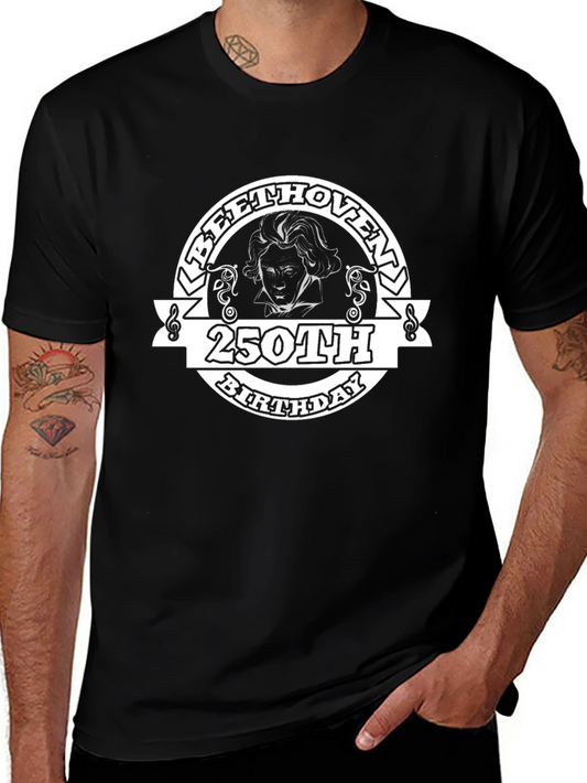 Beethoven 250th Birthday Black T-Shirt