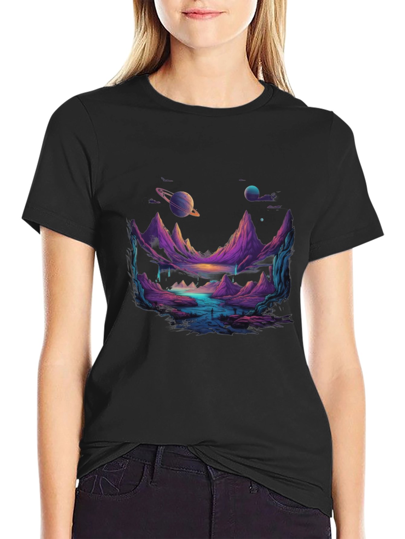 Cosmic Landscape Graphic Tee
