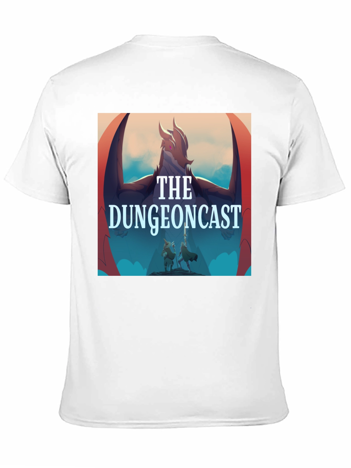 The Dungeoncast Black T-Shirt - Fantasy Podcast Apparel