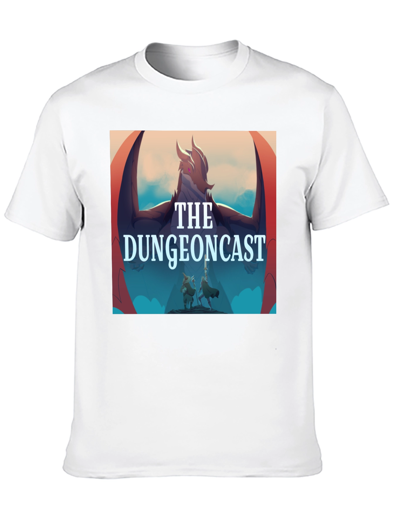 The Dungeoncast Black T-Shirt - Fantasy Podcast Apparel