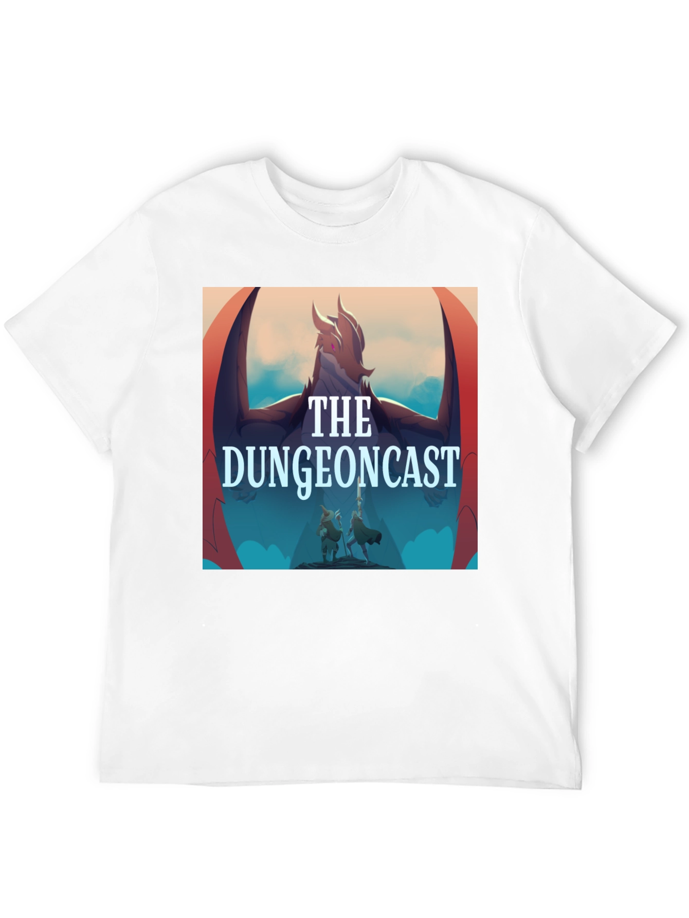 The Dungeoncast Black T-Shirt - Fantasy Podcast Apparel