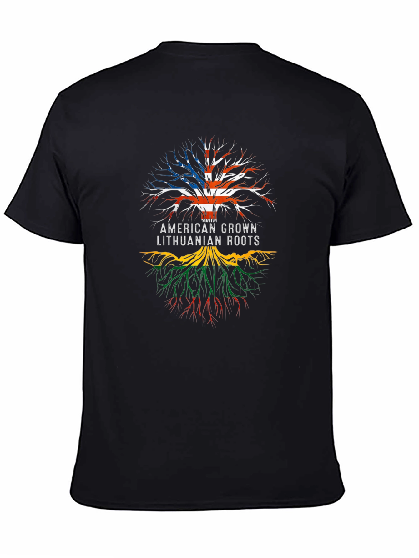 American Grown Lithuanian Roots T-Shirt