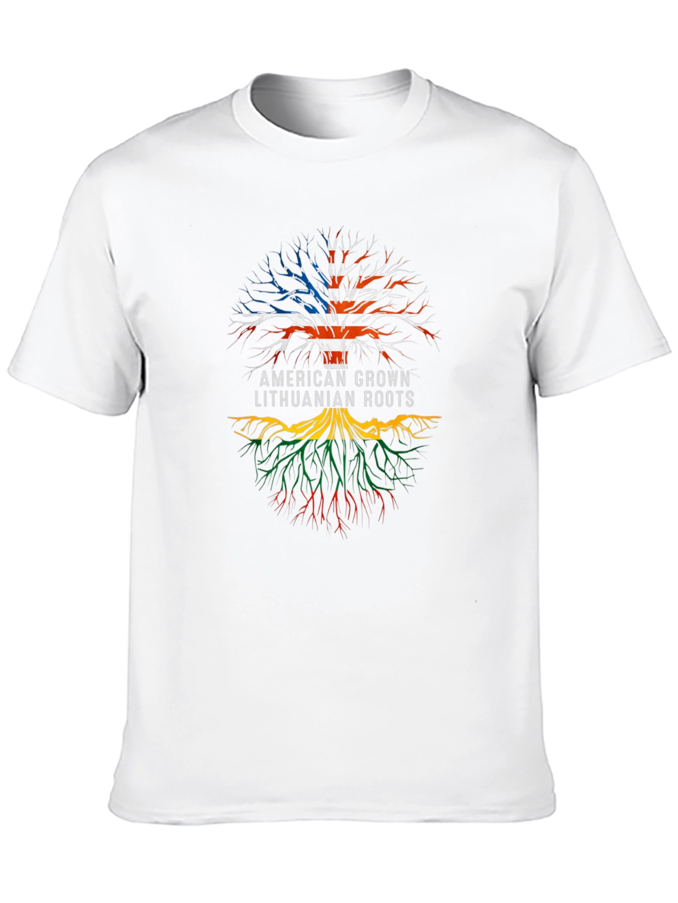 American Grown Lithuanian Roots T-Shirt