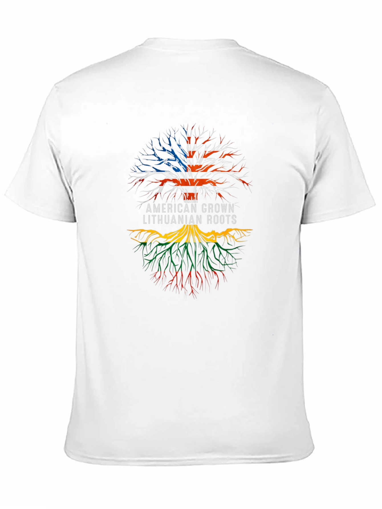 American Grown Lithuanian Roots T-Shirt