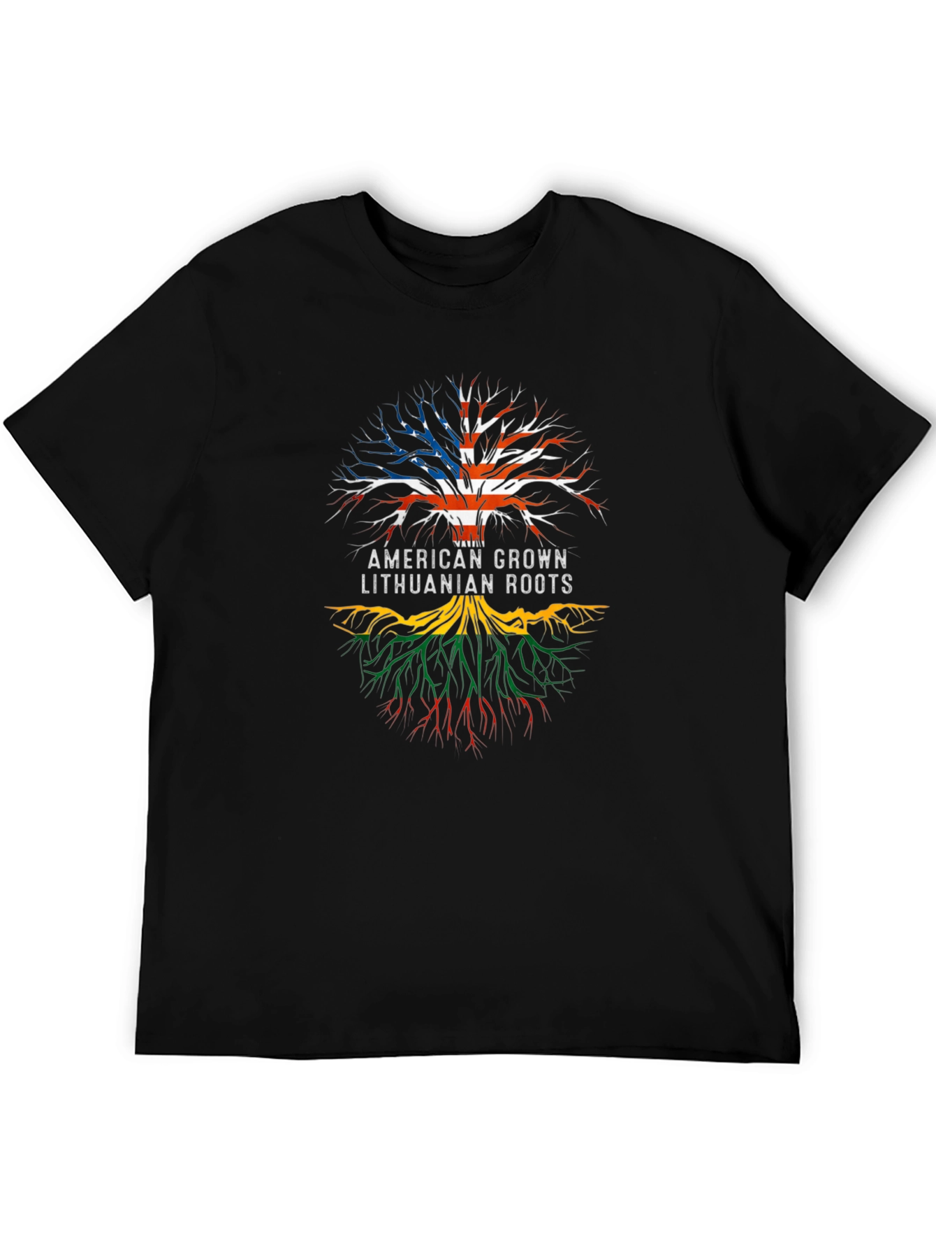 American Grown Lithuanian Roots T-Shirt