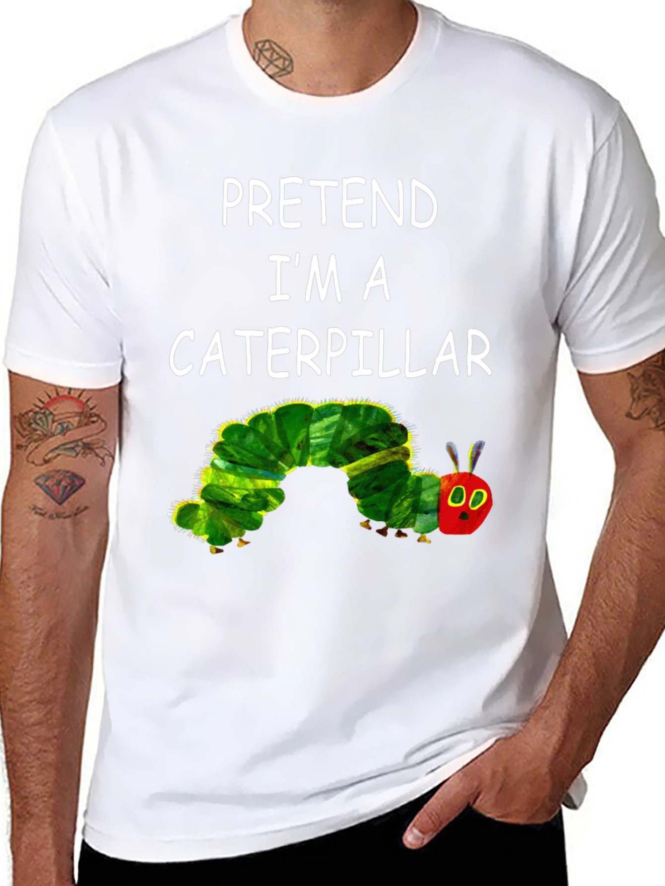 Caterpillar Costume Tee - Pretend Im A Caterpillar