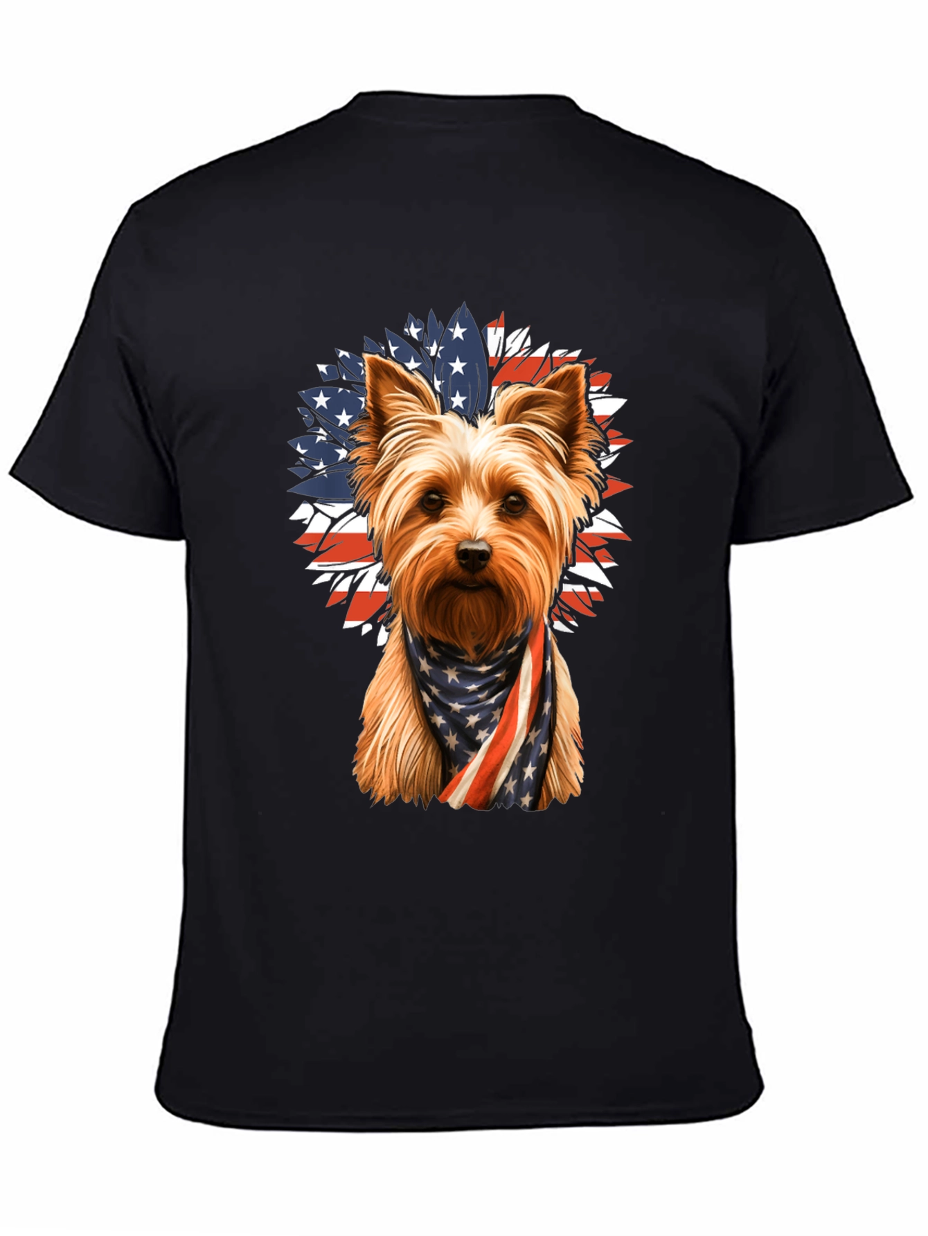 Patriotic Yorkie T-Shirt