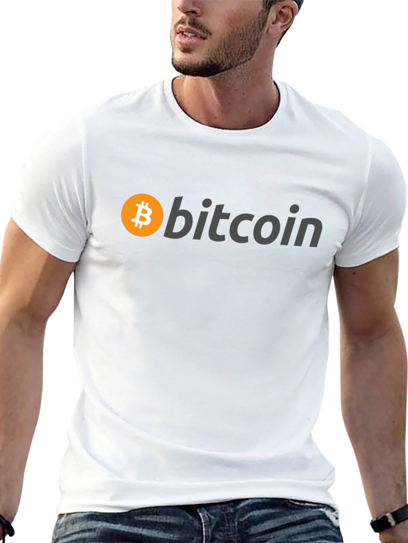 Bitcoin Logo T-Shirt - Crypto Fan Apparel
