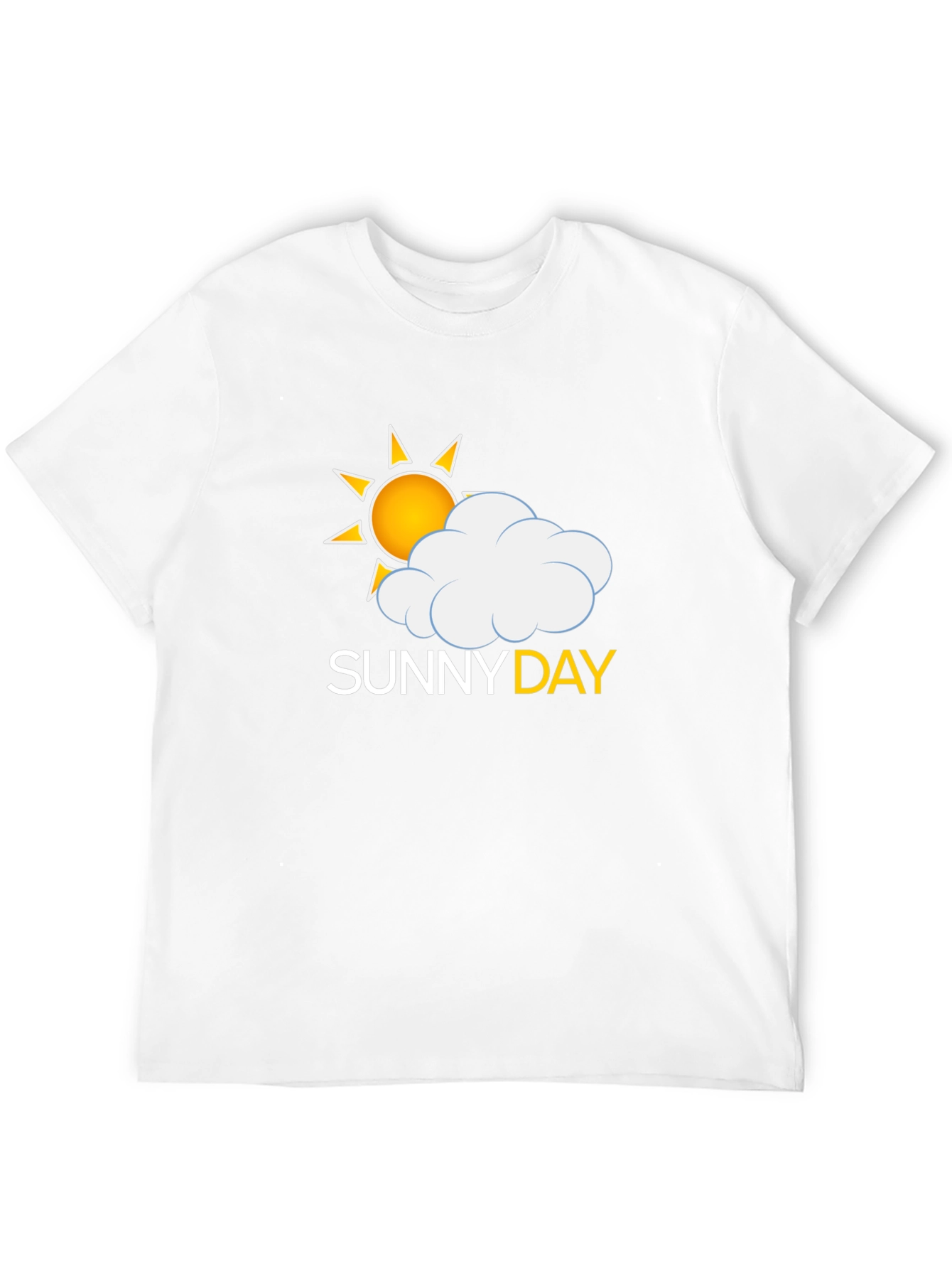 Sunny Day Graphic Tee - Black Casual Comfort