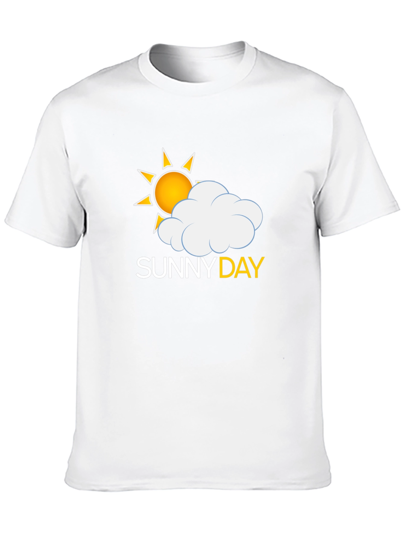 Sunny Day Graphic Tee - Black Casual Comfort