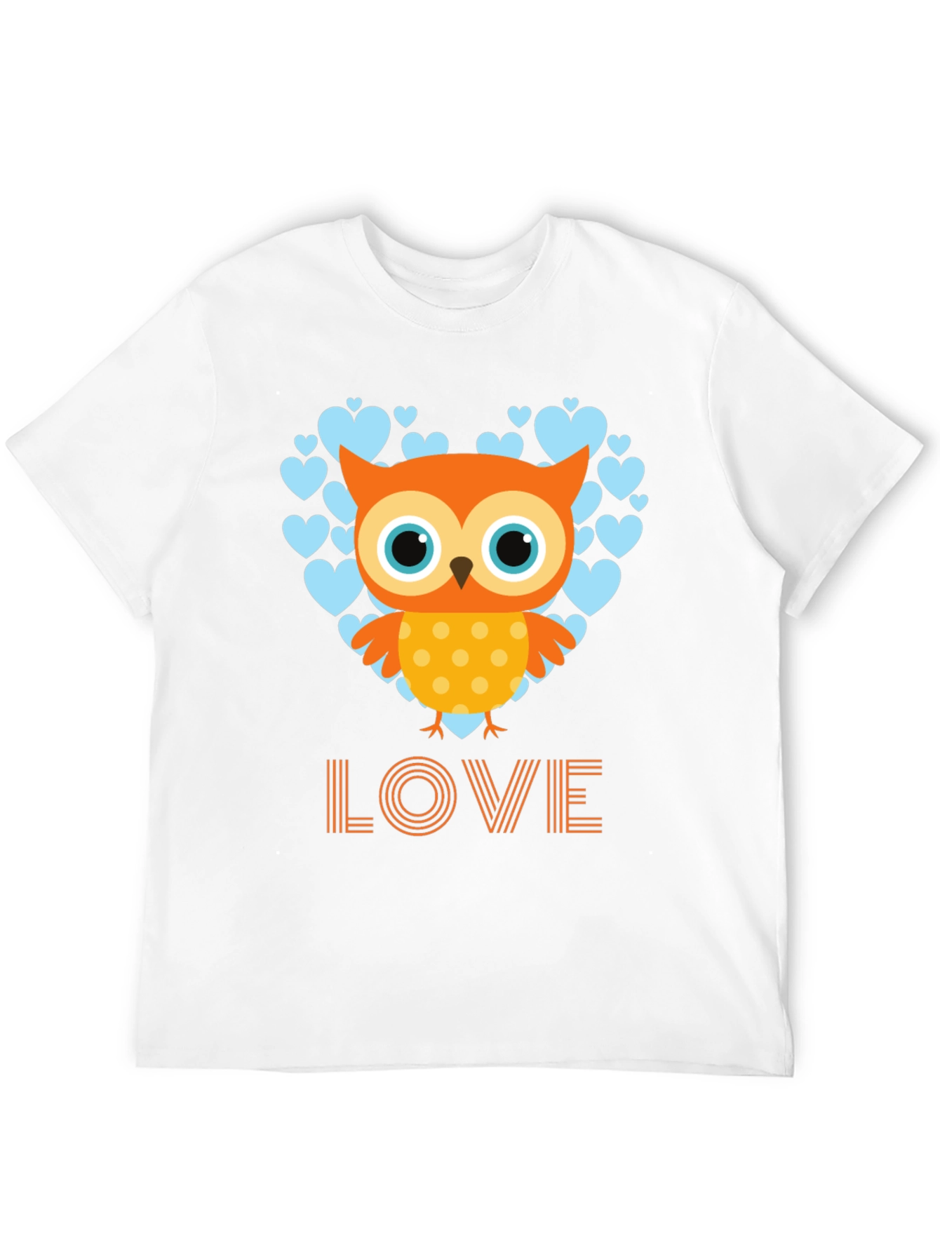 Owl Love Graphic Tee - Mens Black T-Shirt