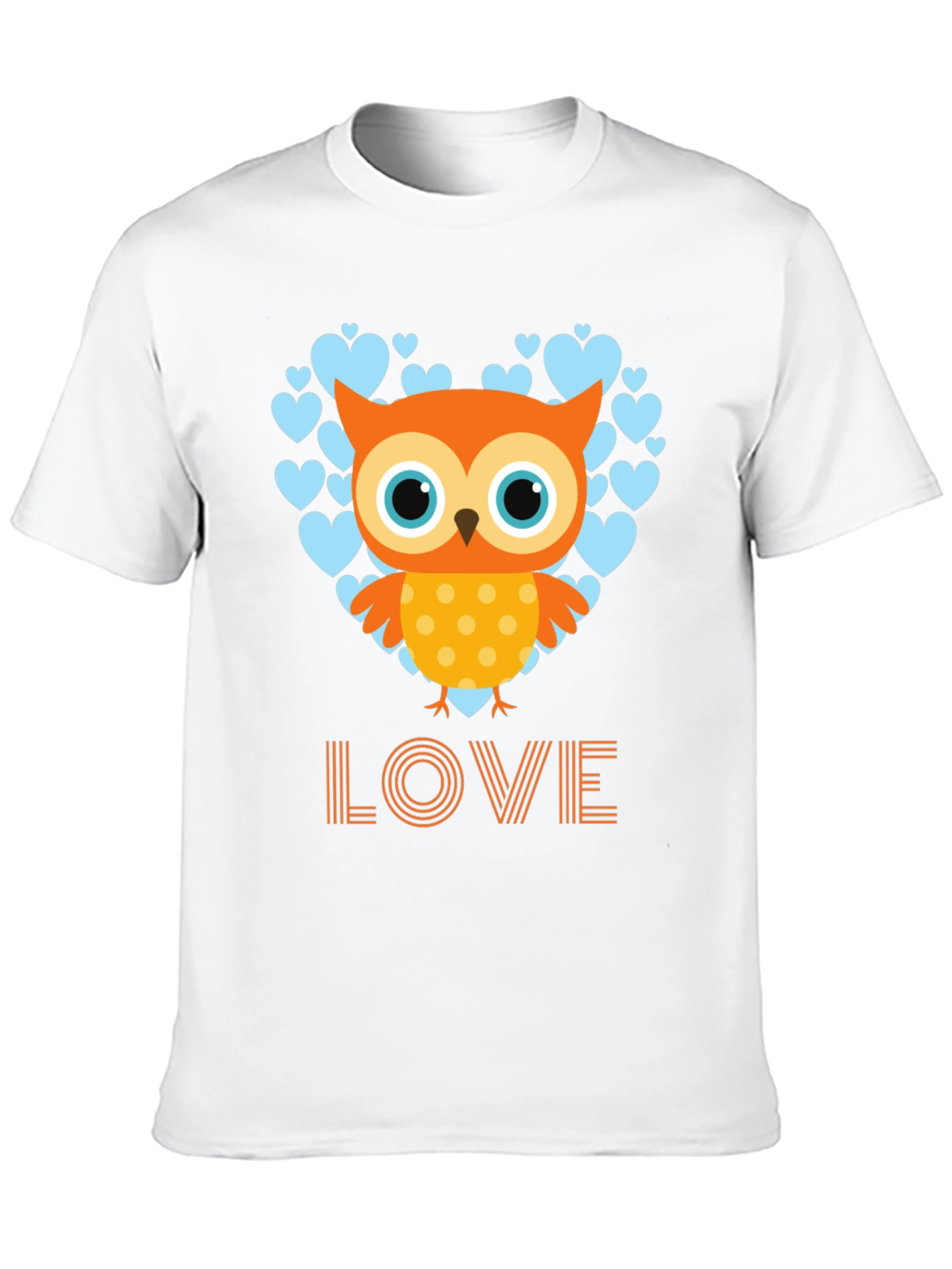 Owl Love Graphic Tee - Mens Black T-Shirt