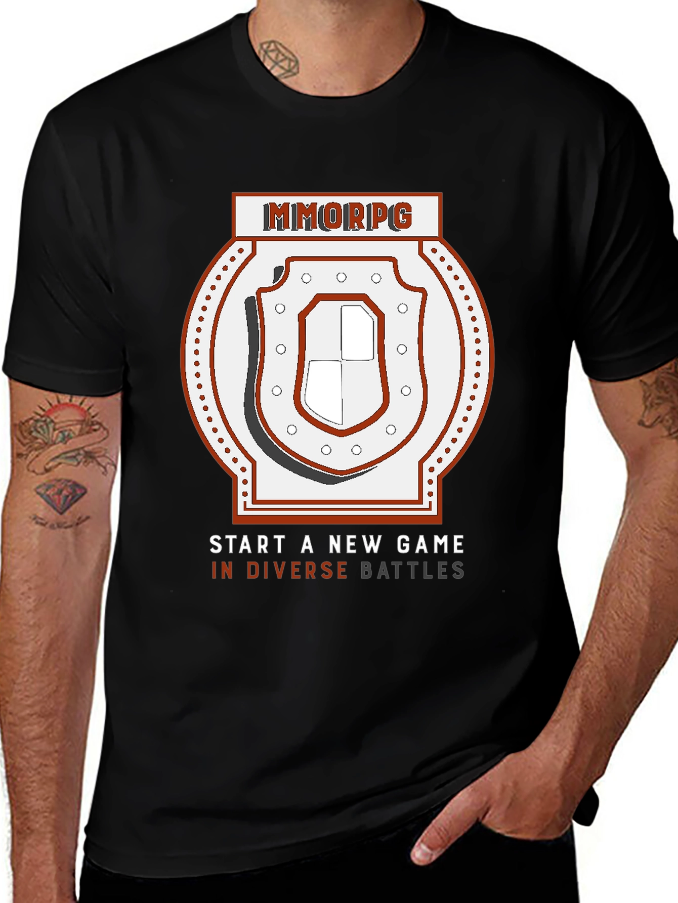 MMORPG Gaming T-Shirt - Start a New Game!