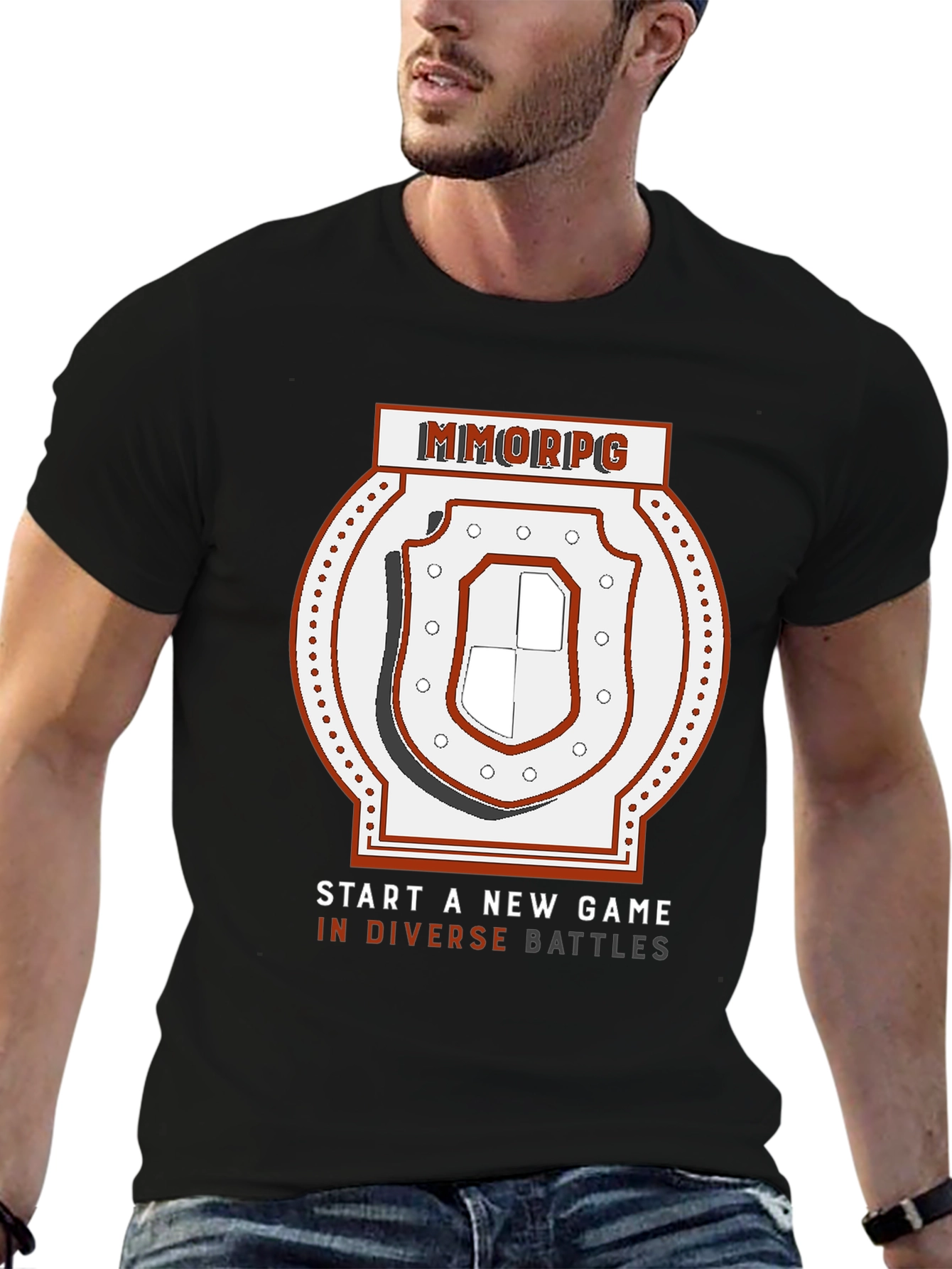 MMORPG Gaming T-Shirt - Start a New Game!