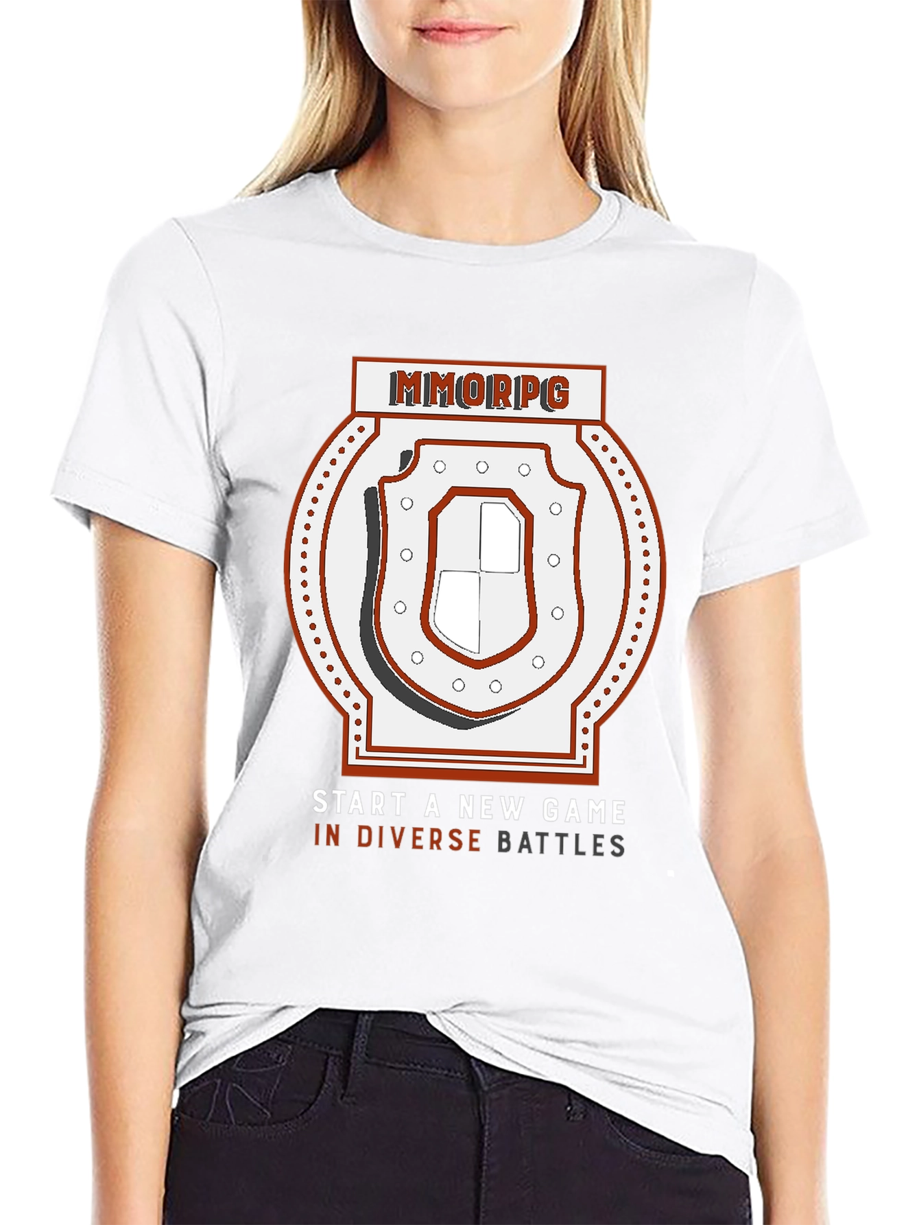 MMORPG Gaming T-Shirt - Start a New Game!
