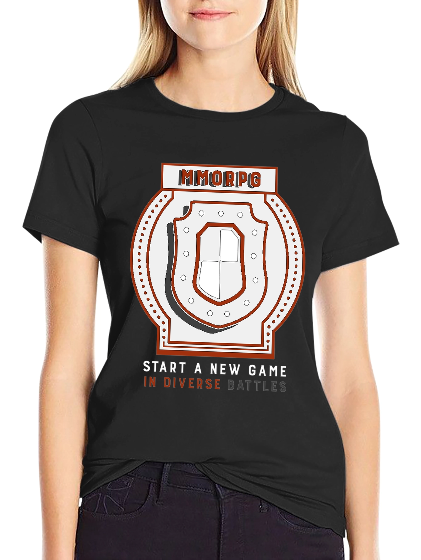 MMORPG Gaming T-Shirt - Start a New Game!
