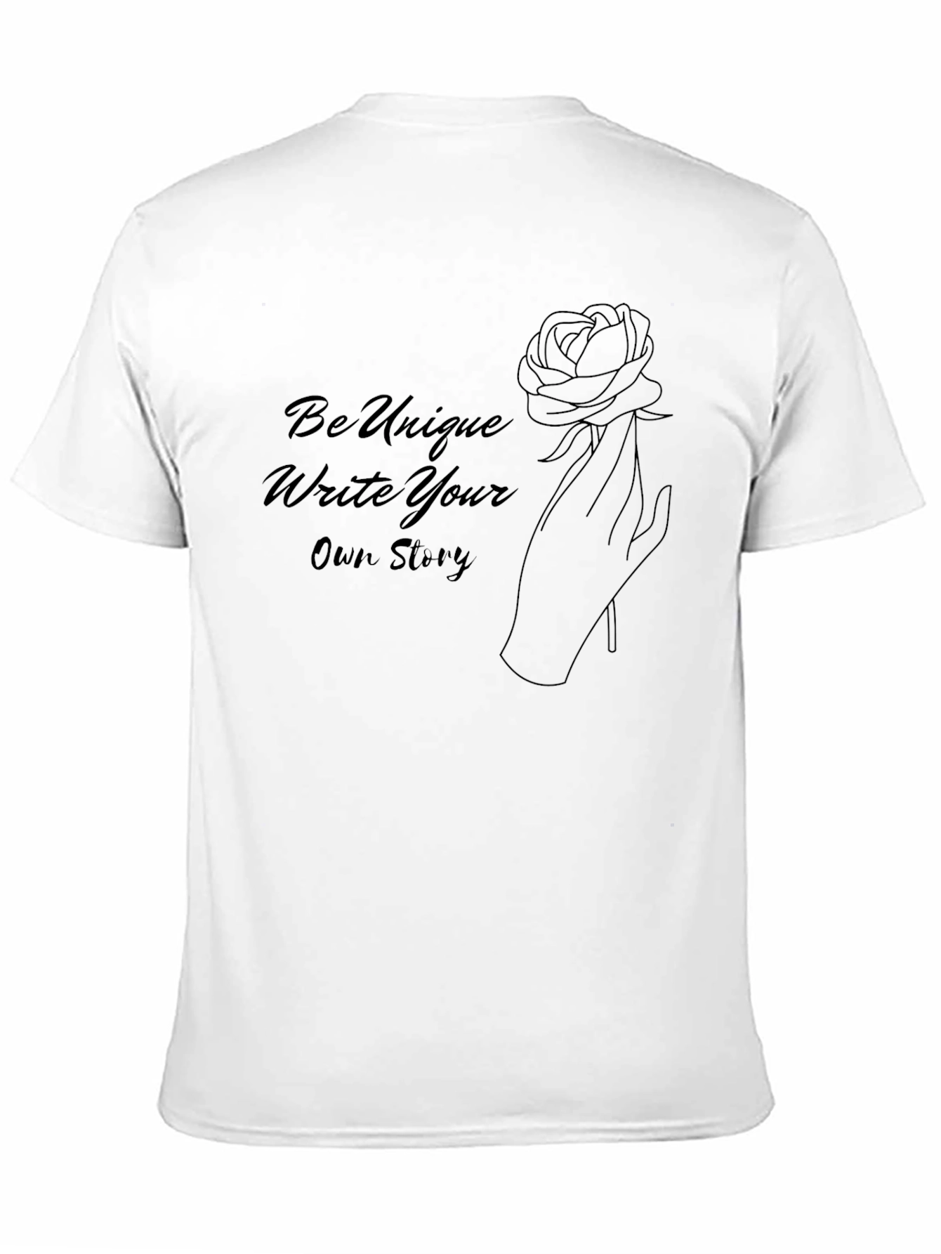 Unique Storyline Black T-Shirt