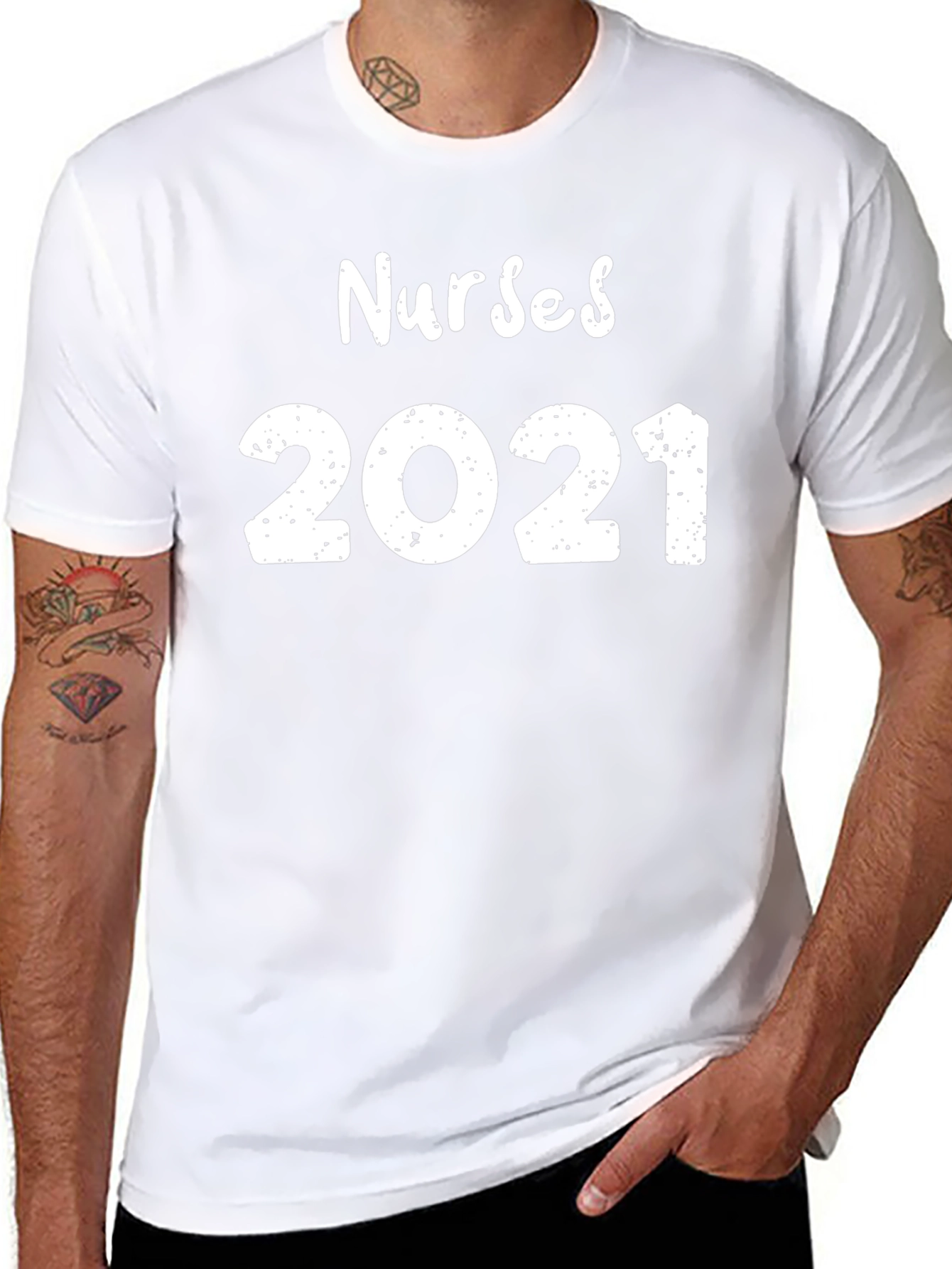 Nurses 2021 Black T-Shirt