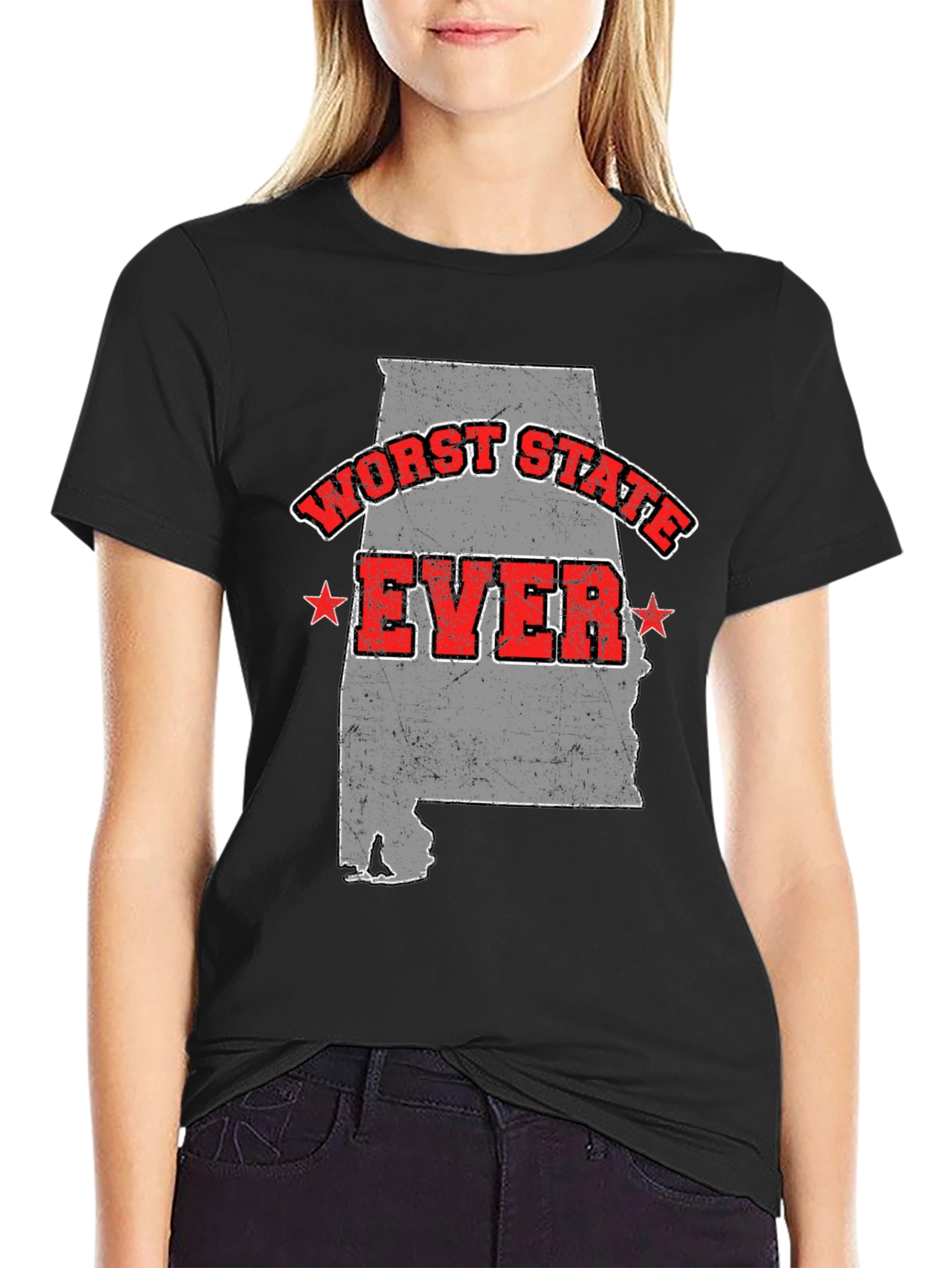 Worst State Ever T-Shirt - Alabama Novelty Tee