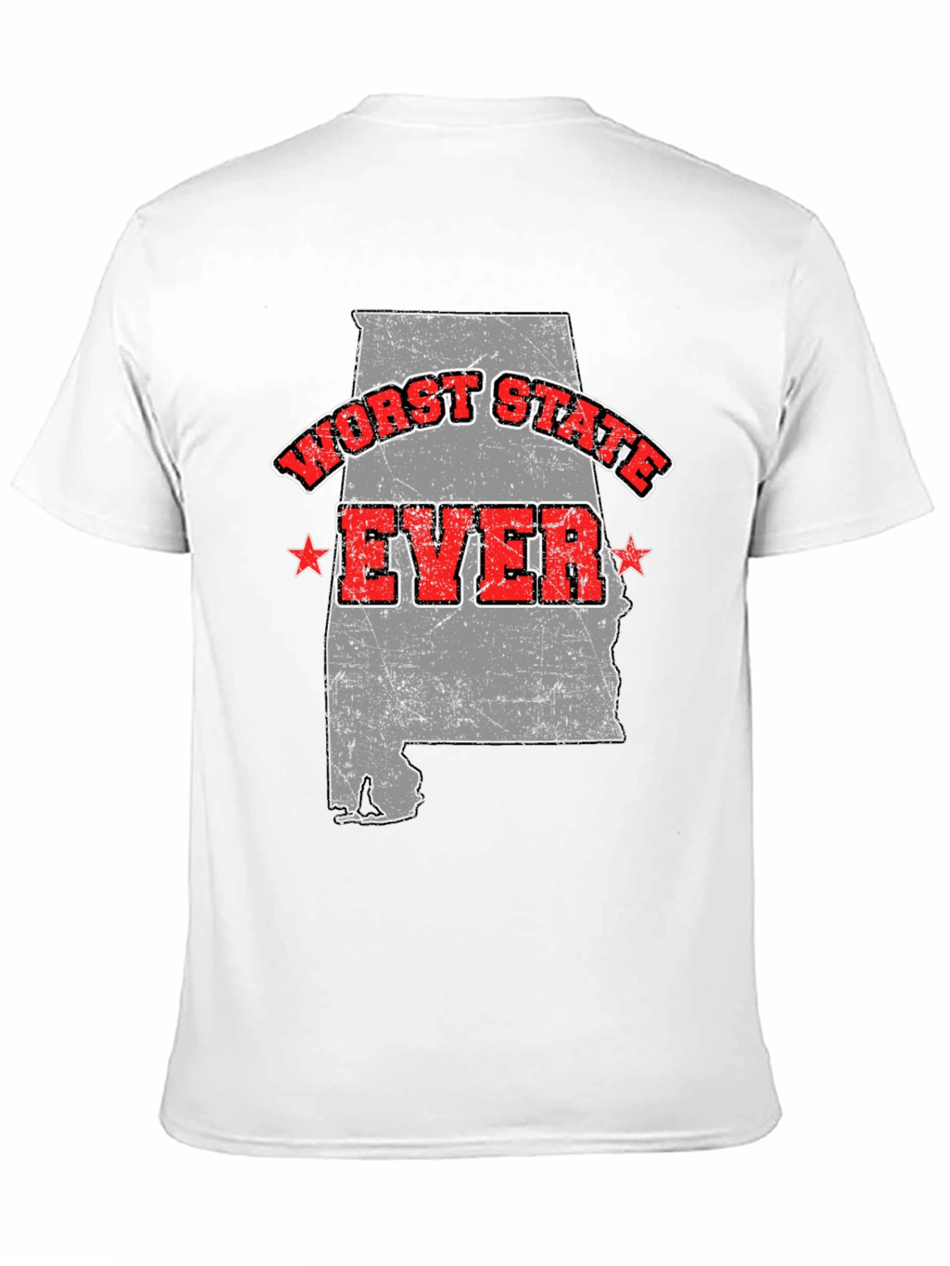 Worst State Ever T-Shirt - Alabama Novelty Tee