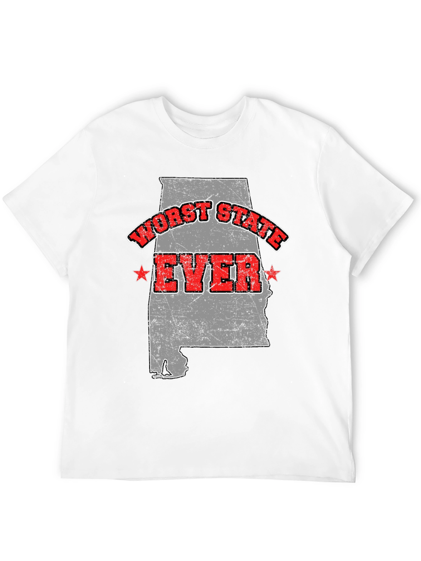 Worst State Ever T-Shirt - Alabama Novelty Tee
