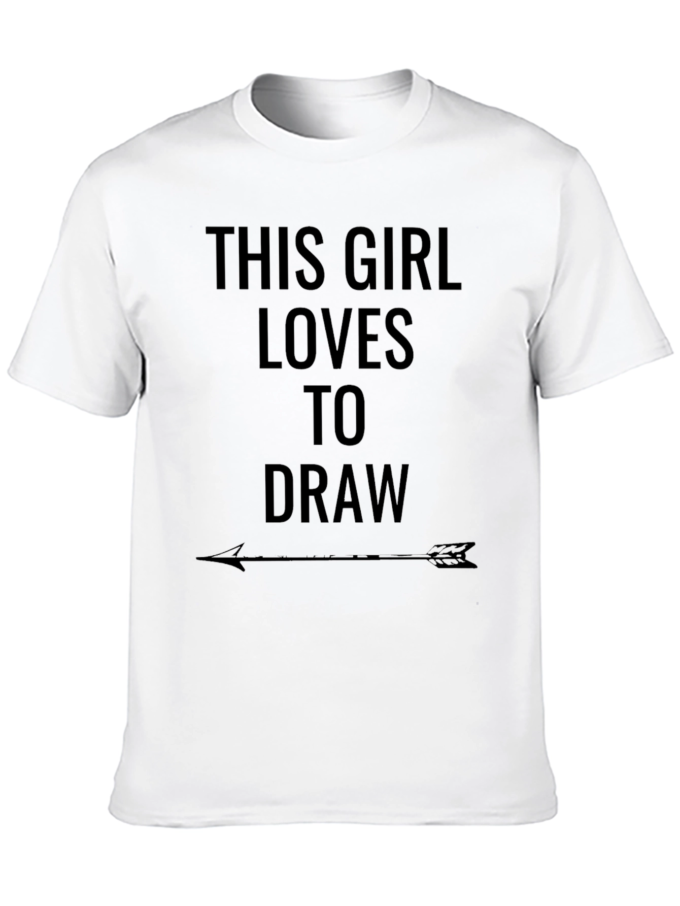 This Girl Loves to Draw T-Shirt