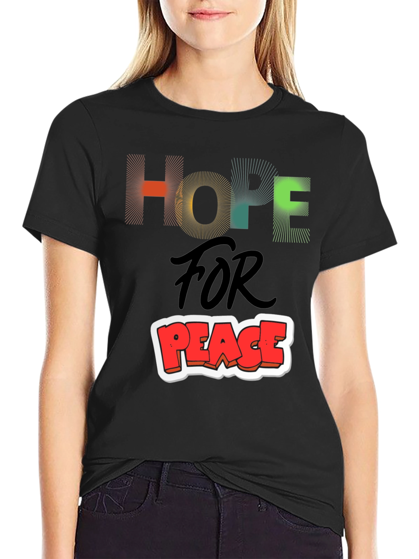 Hope for Peace Graphic T-Shirt