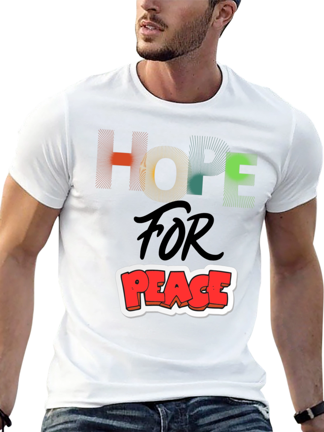 Hope for Peace Graphic T-Shirt