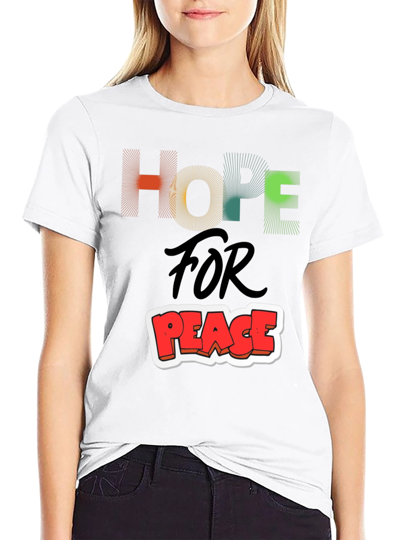 Hope for Peace Graphic T-Shirt