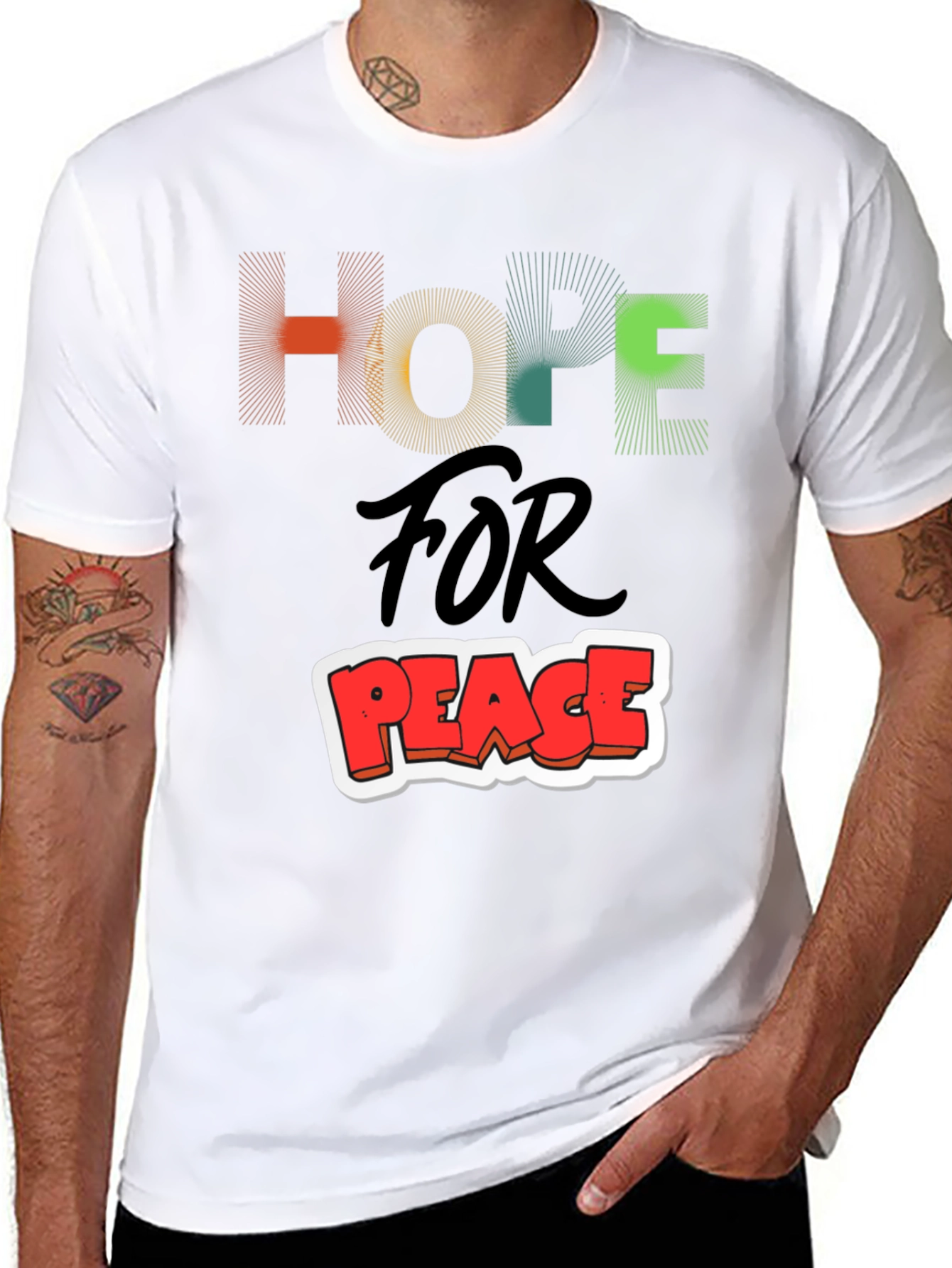 Hope for Peace Graphic T-Shirt