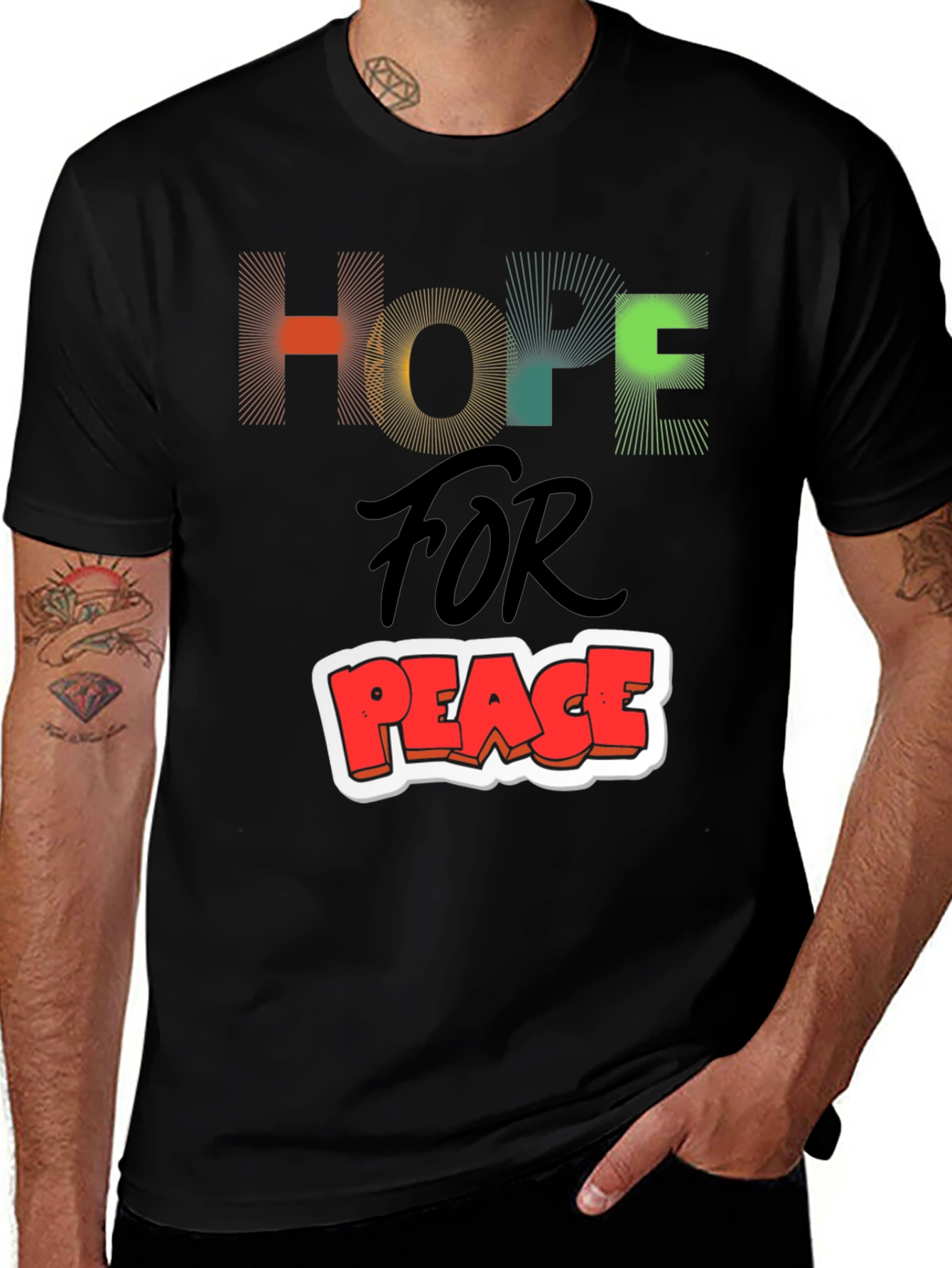 Hope for Peace Graphic T-Shirt