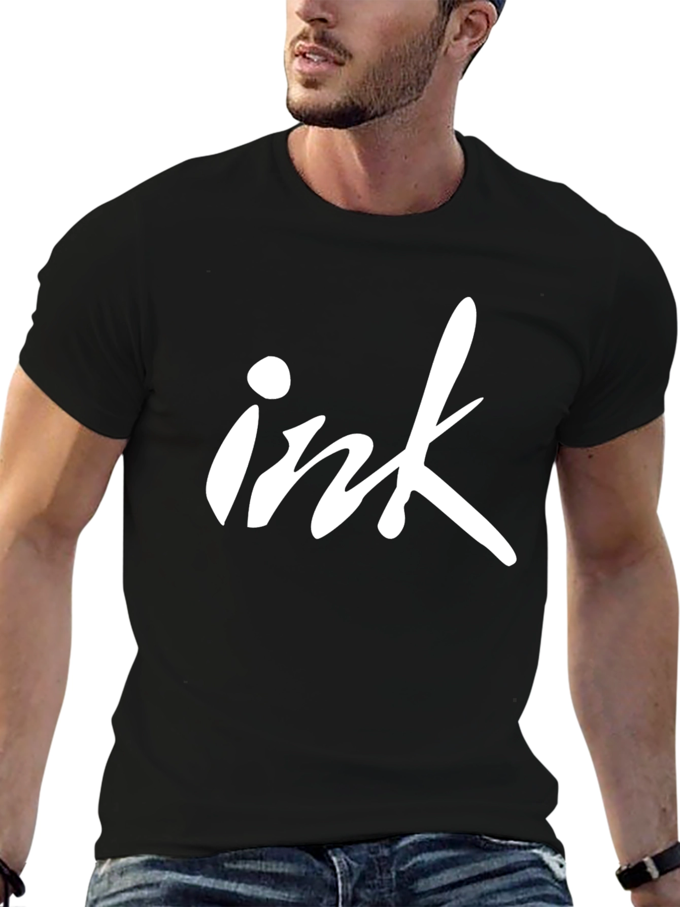 Ink T-Shirt - Classic Black Graphic Tee