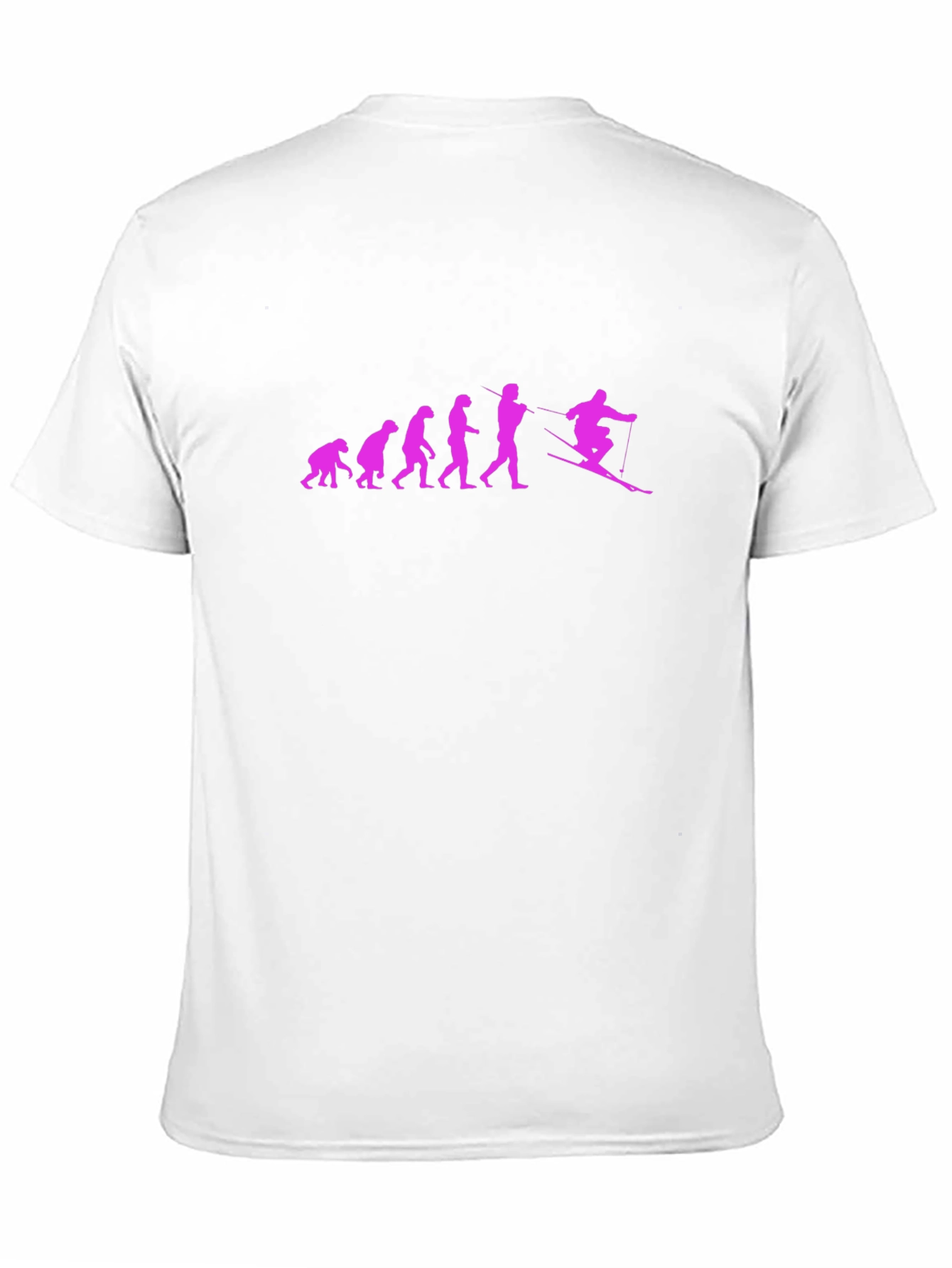 Ski Evolution T-Shirt - Cool Graphic Tee