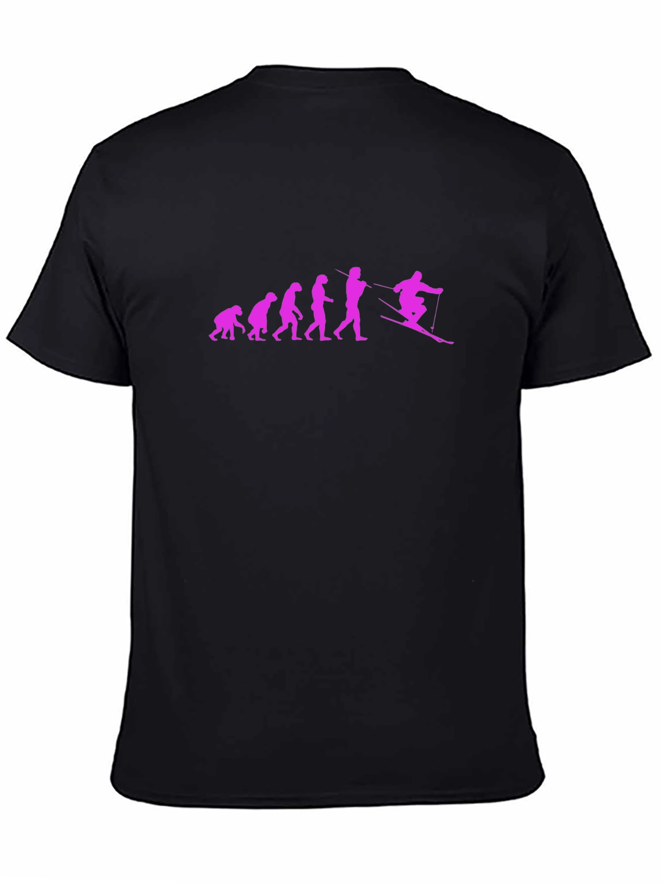 Ski Evolution T-Shirt - Cool Graphic Tee