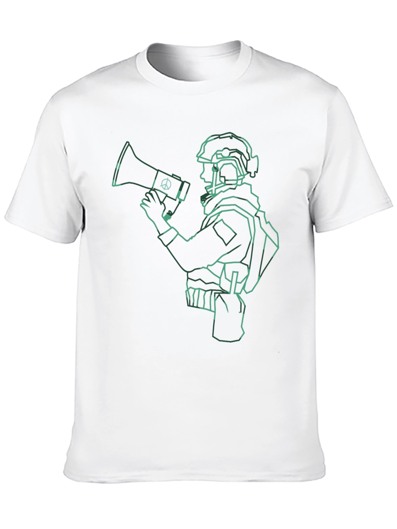 Peacekeeper Graphic Tee - Military & Harmony