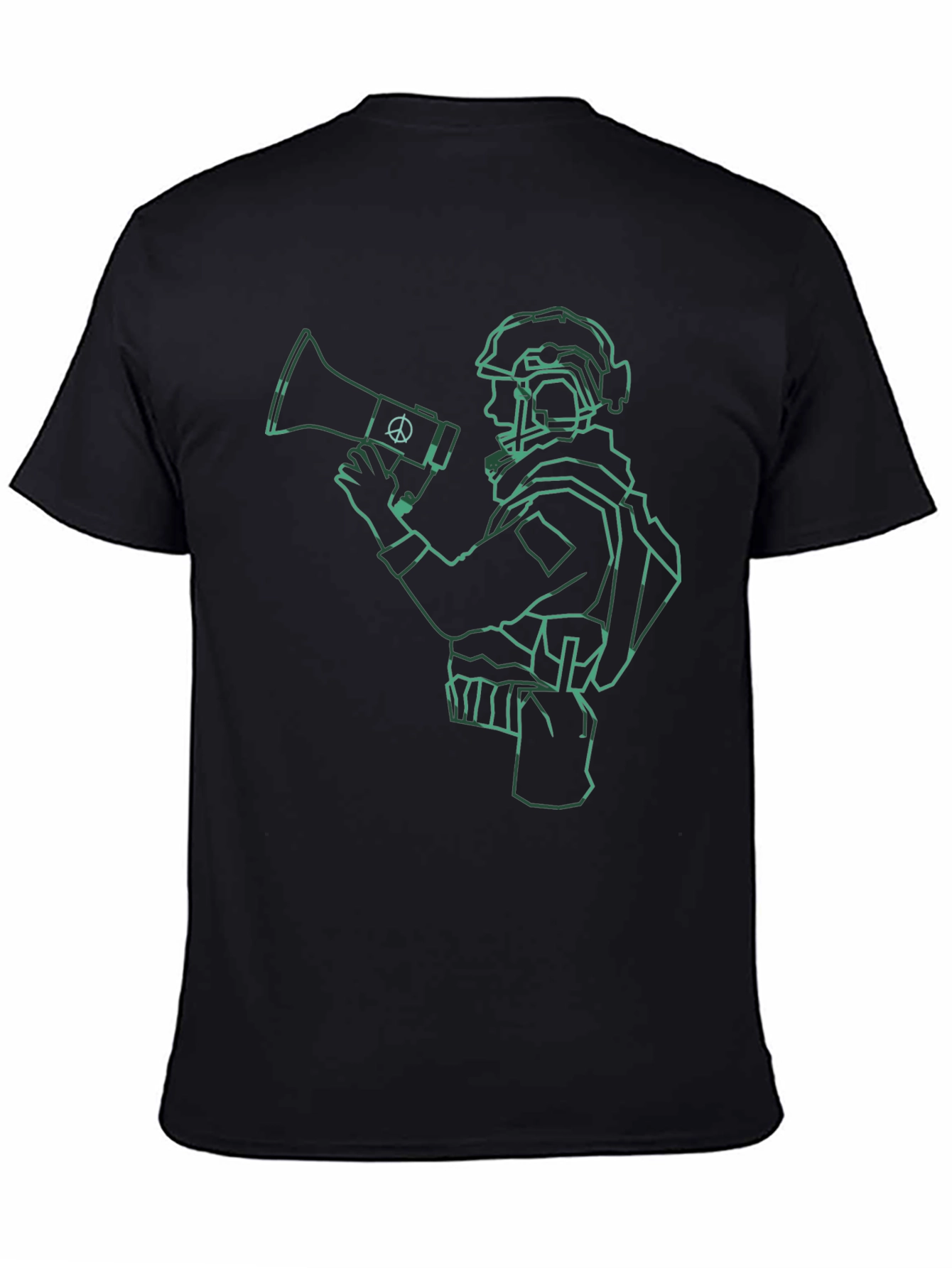 Peacekeeper Graphic Tee - Military & Harmony