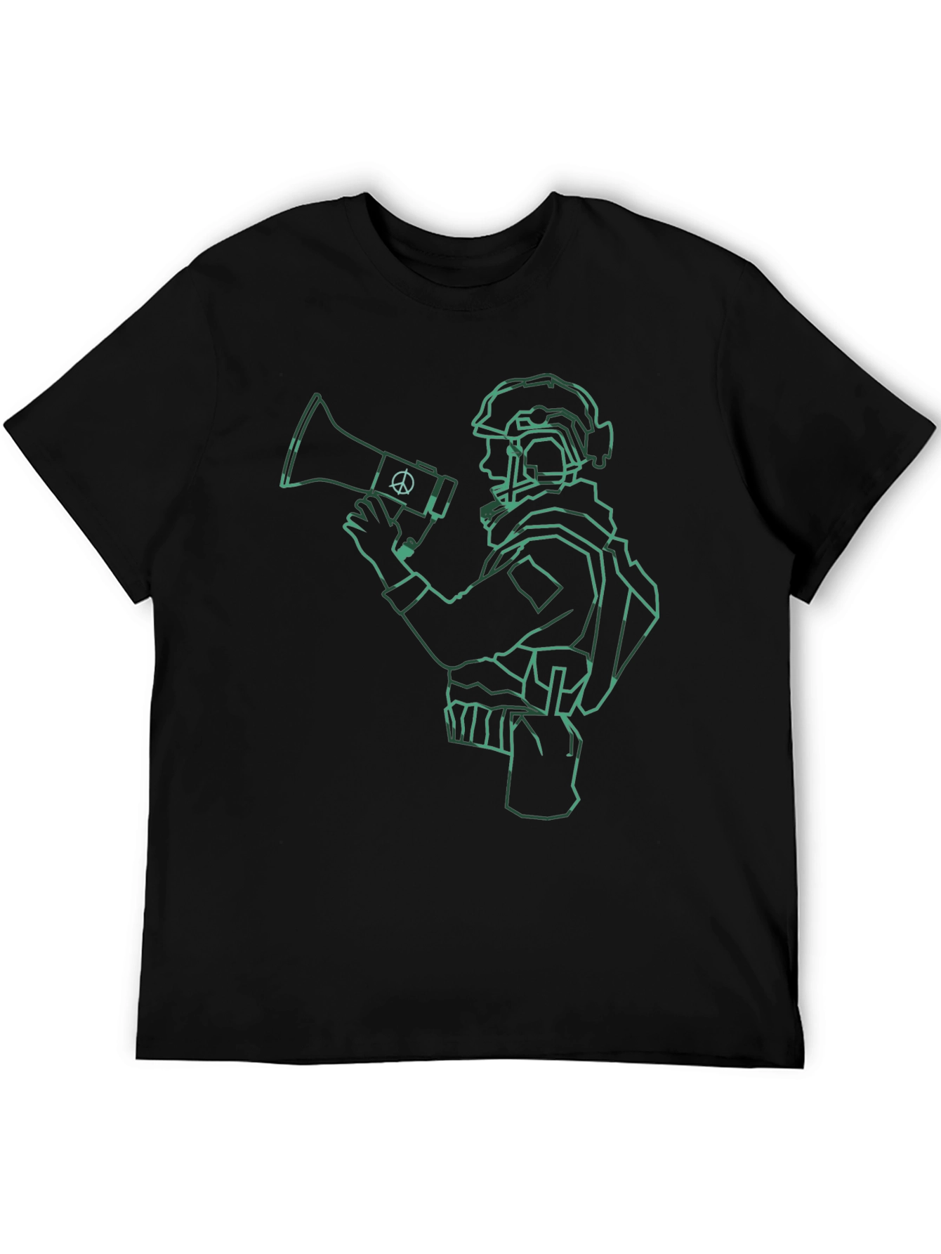 Peacekeeper Graphic Tee - Military & Harmony