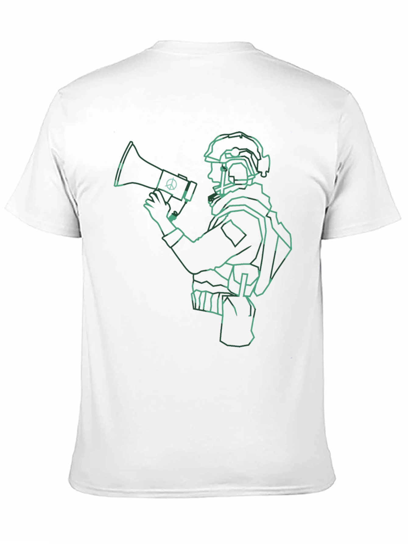 Peacekeeper Graphic Tee - Military & Harmony