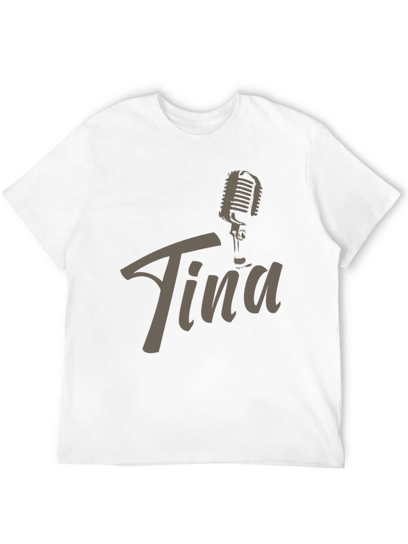 Tina Microphone Graphic Tee