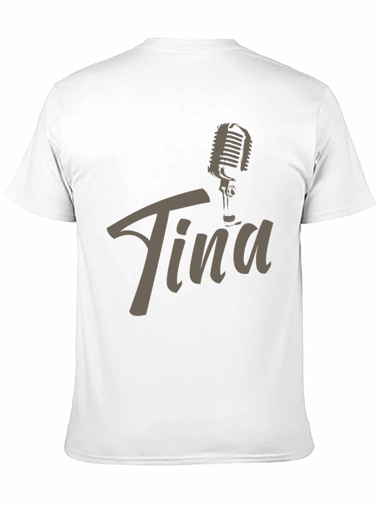 Tina Microphone Graphic Tee