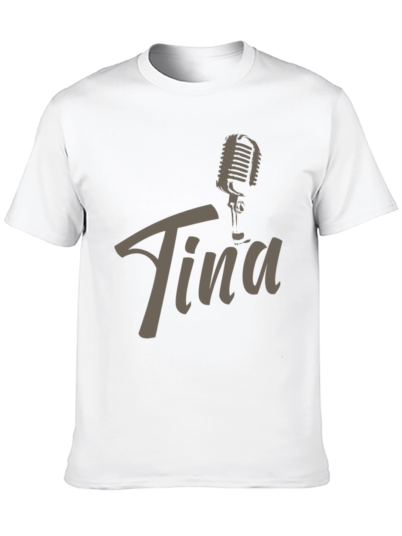 Tina Microphone Graphic Tee