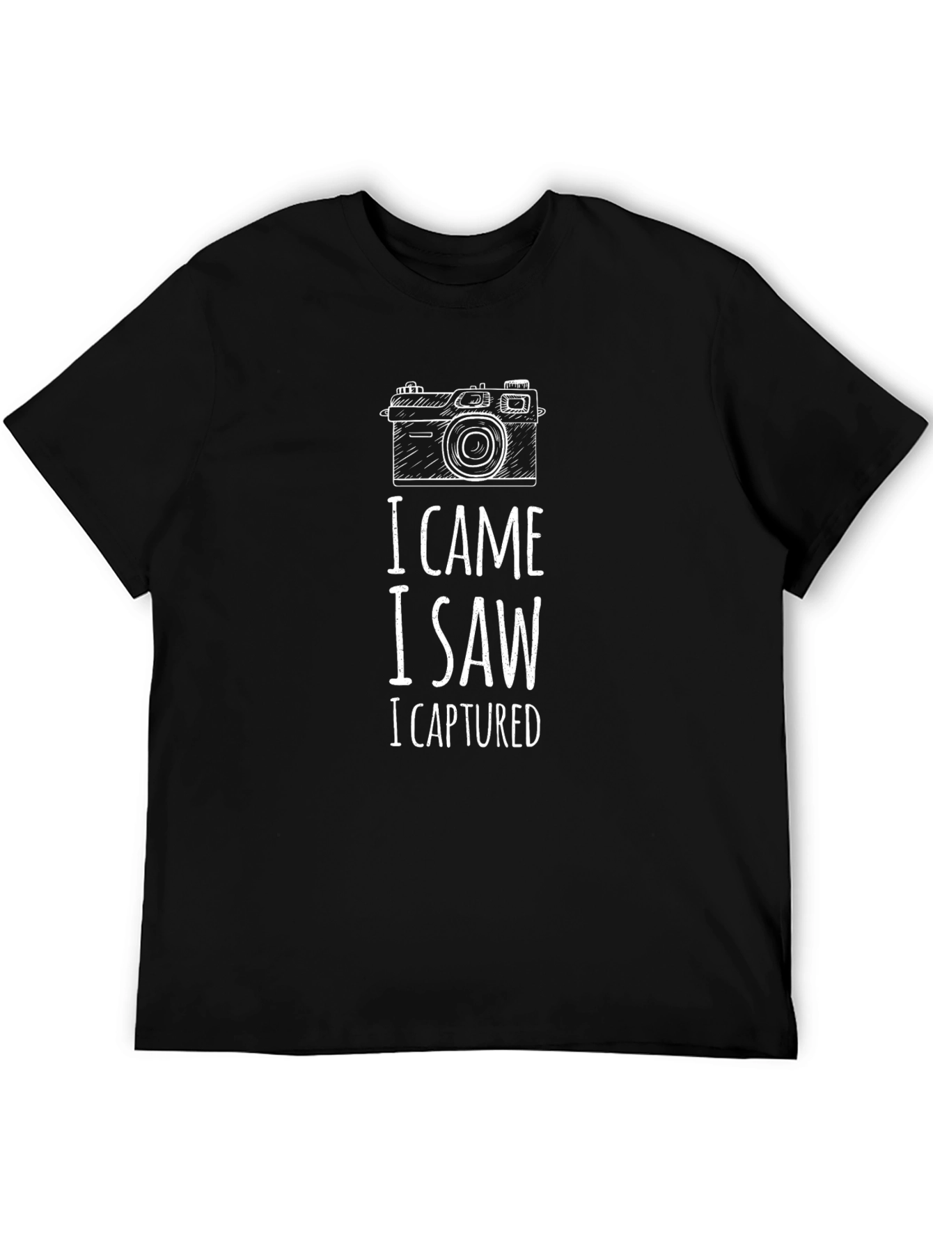 I Came I Saw I Captured Camera Graphic Tee
