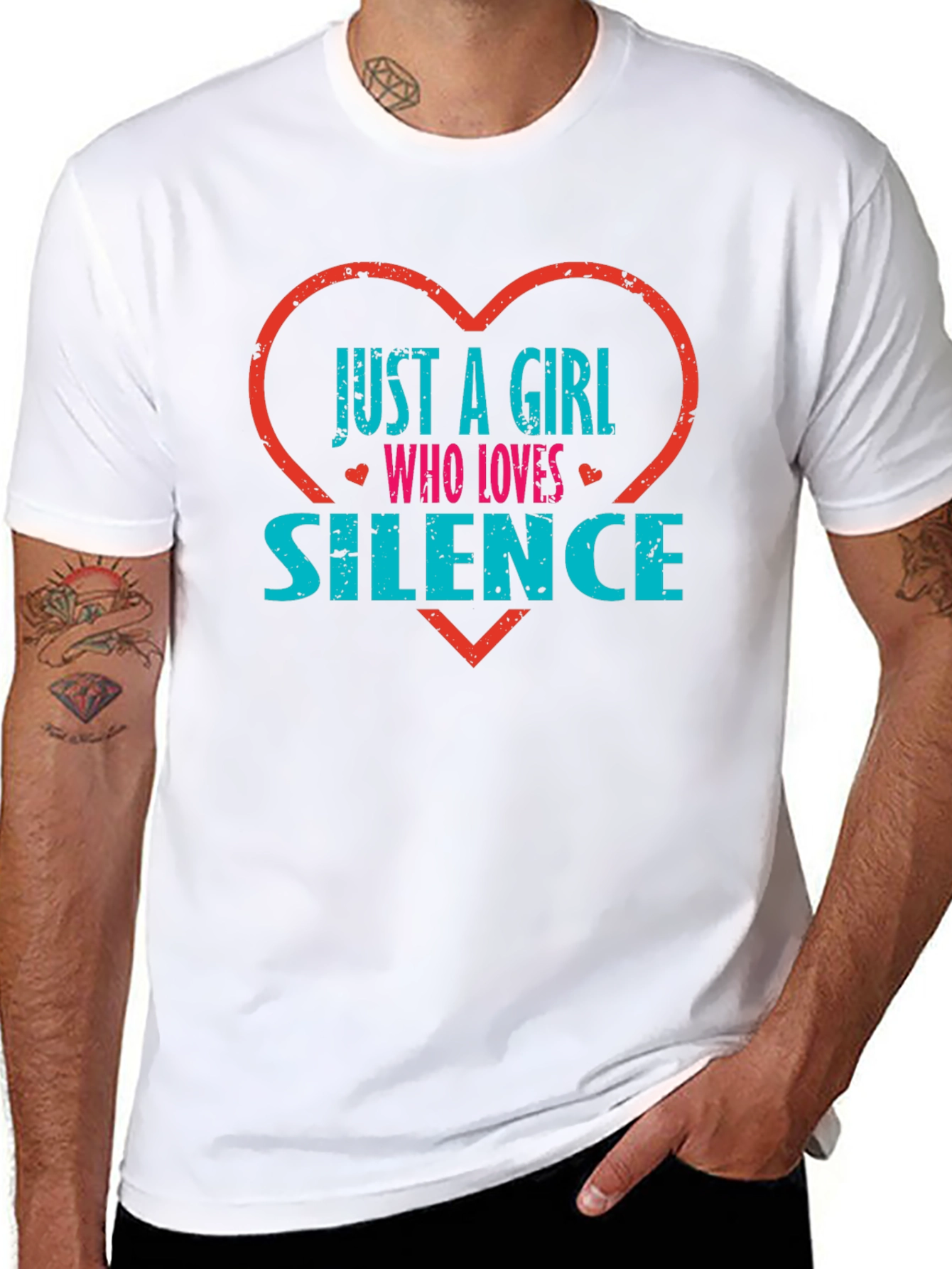 Just A Girl Who Loves Silence T-Shirt