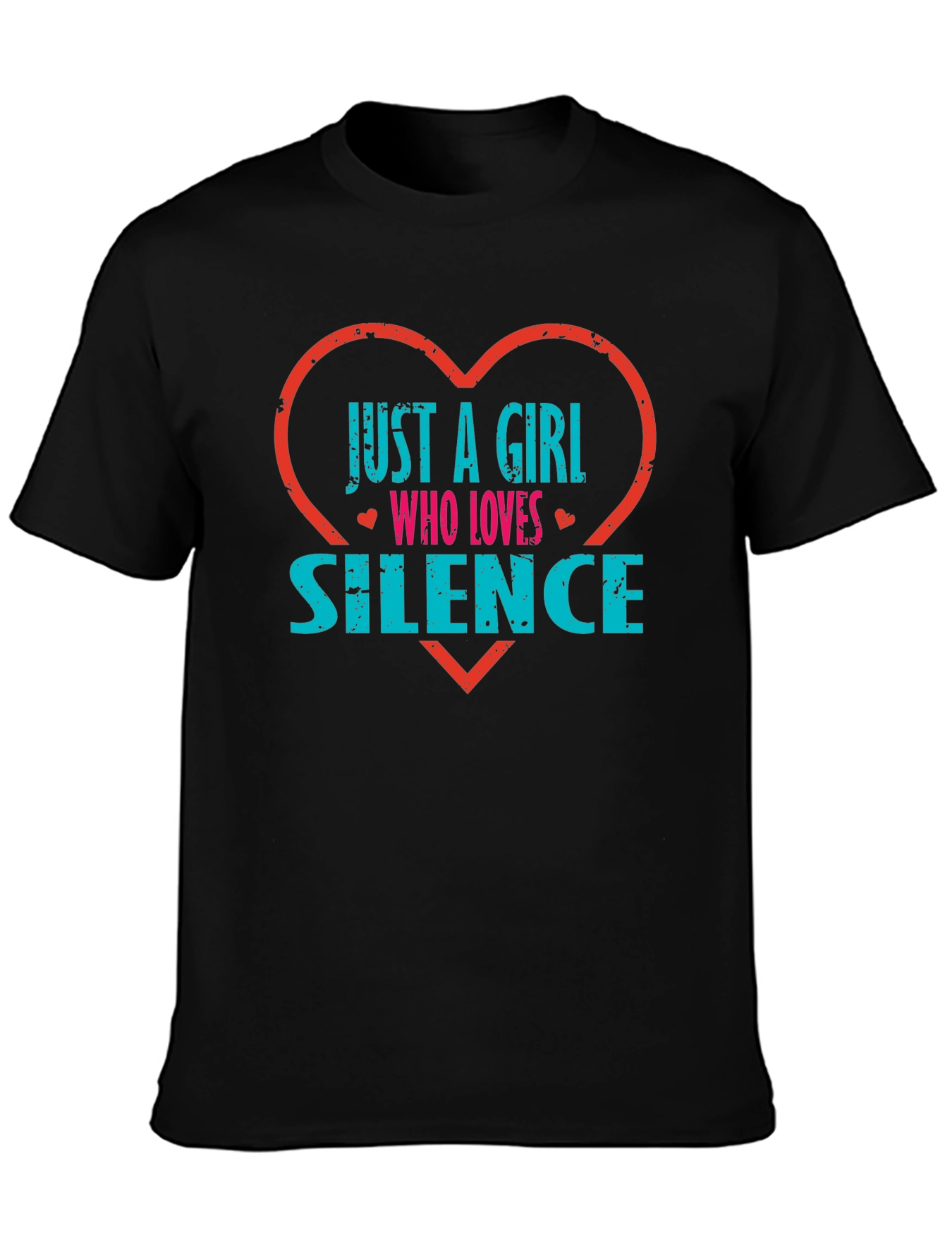 Just A Girl Who Loves Silence T-Shirt