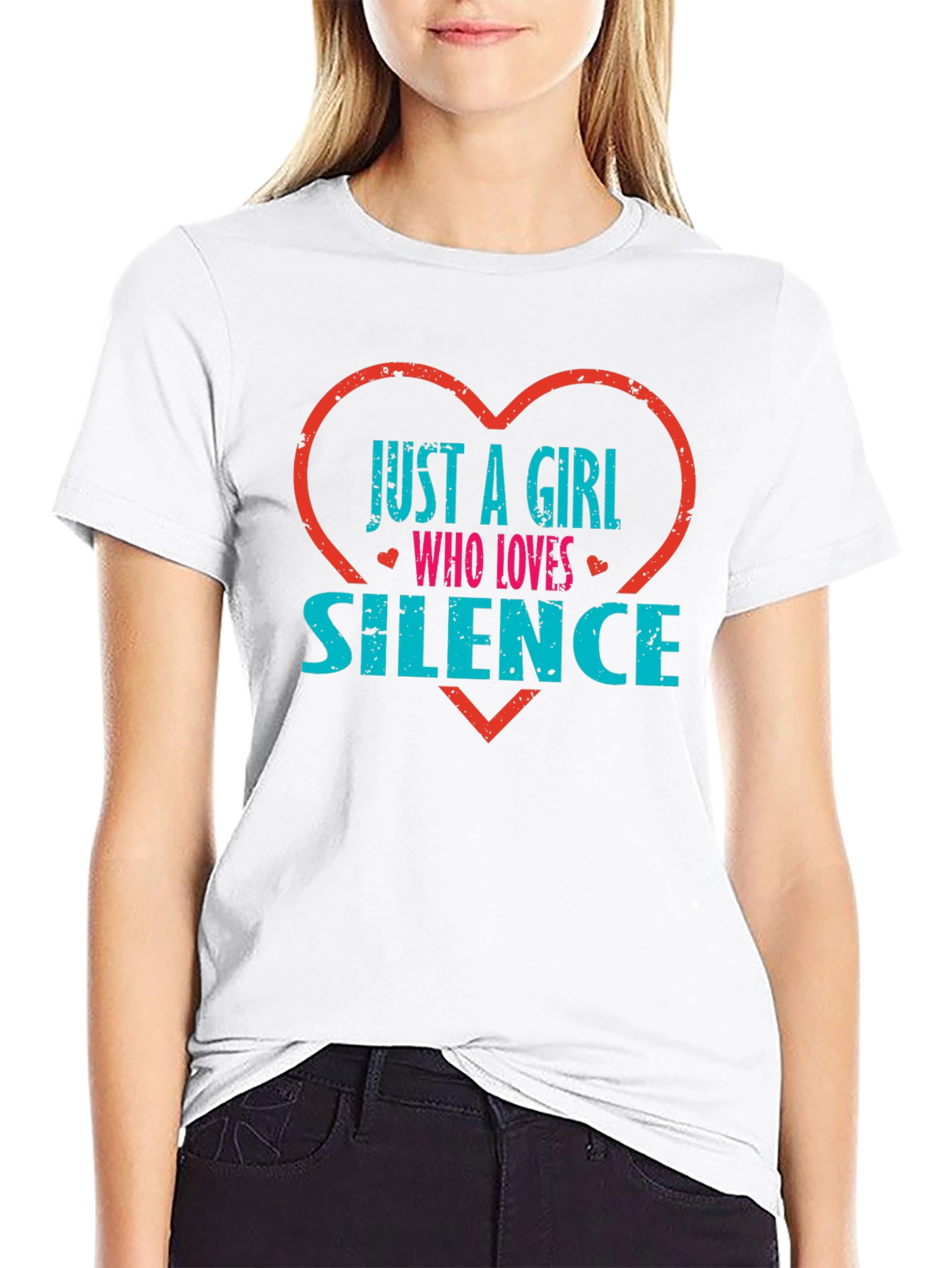 Just A Girl Who Loves Silence T-Shirt